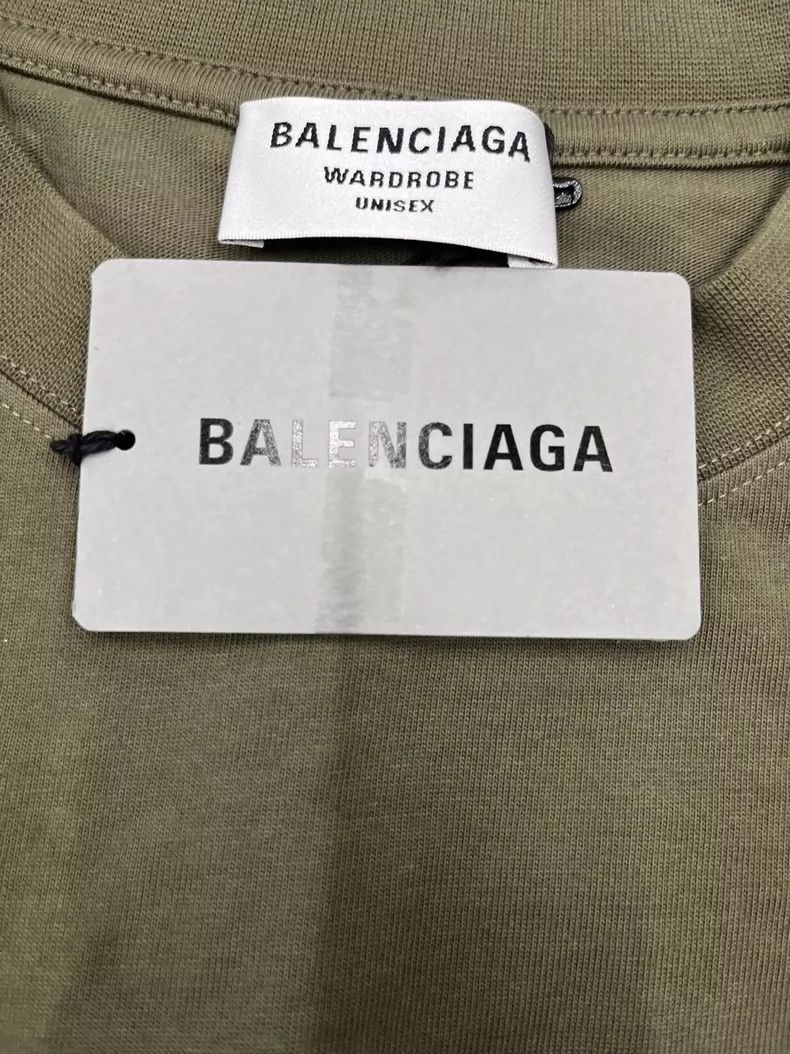 Balenciaga Balenciaga SS22 Logo Print Crew Neck Short Sleeve Regular T Size L / US 10 / IT 46 - 5 Thumbnail