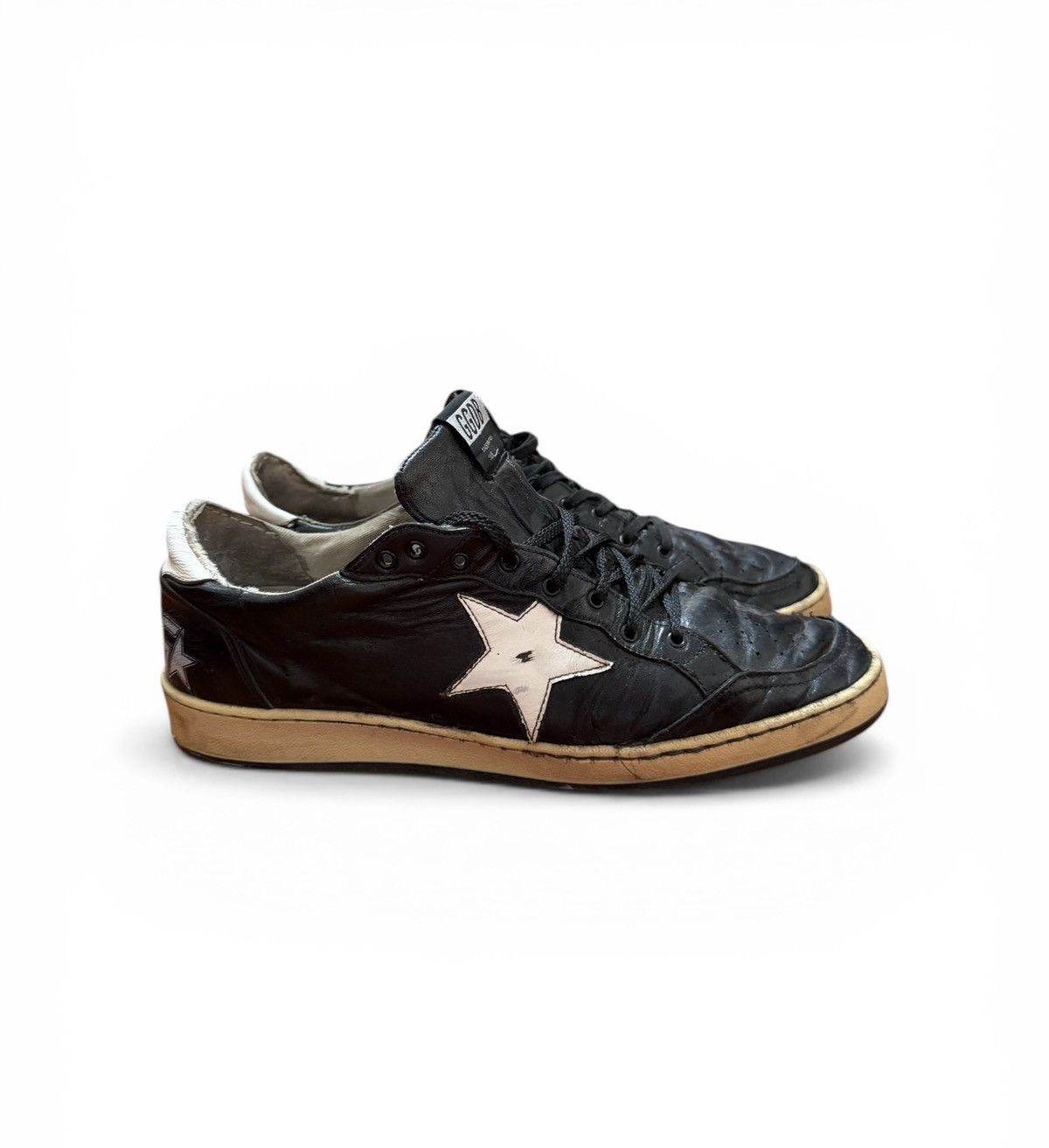 Golden Goose Golden Goose BallStar leather sneakers Size US 12 / EU 45 - 3 Thumbnail