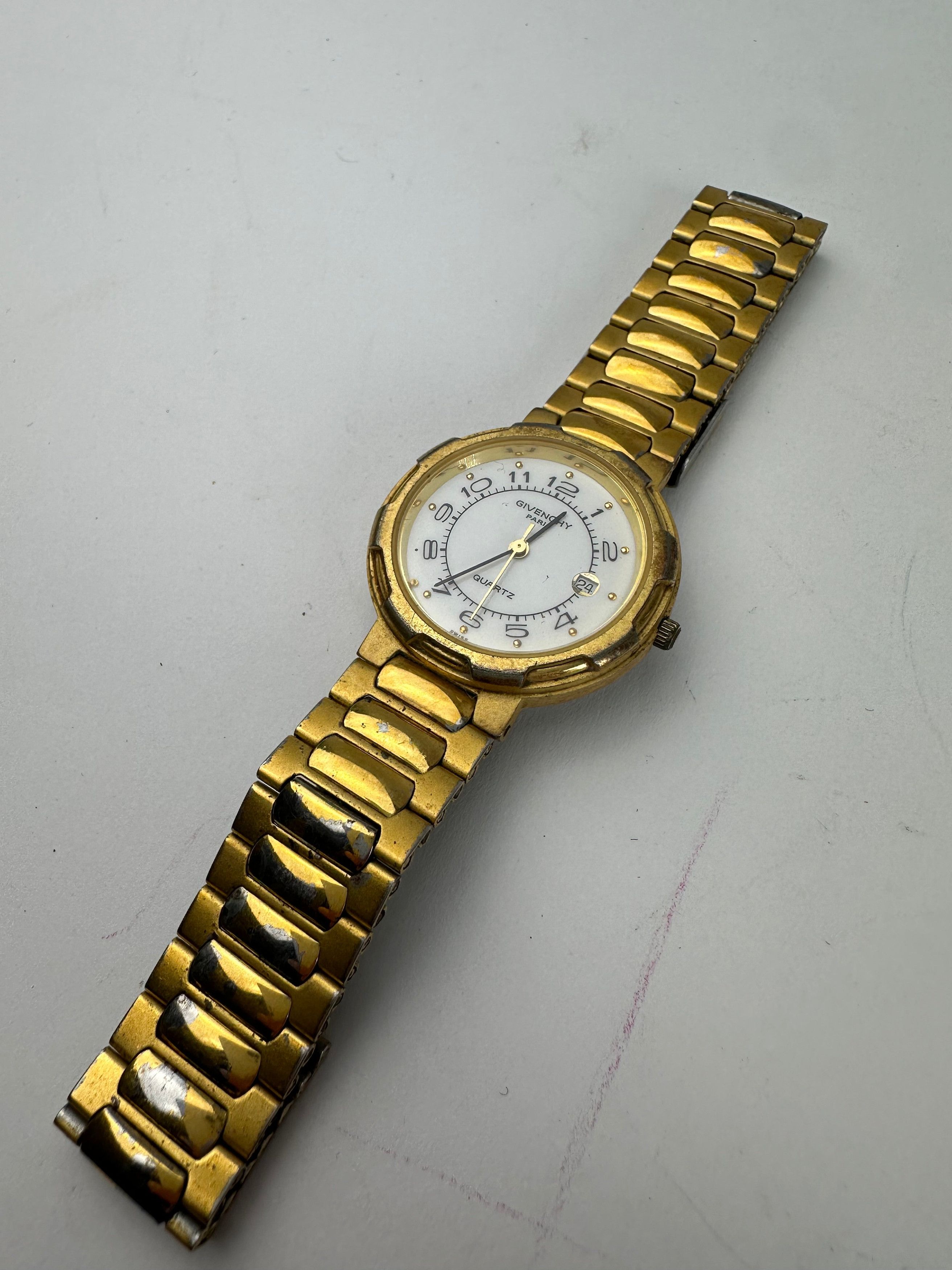 Givenchy Vintage Paris Quartz Watch Gold-Tone Size ONE SIZE - 1 Thumbnail