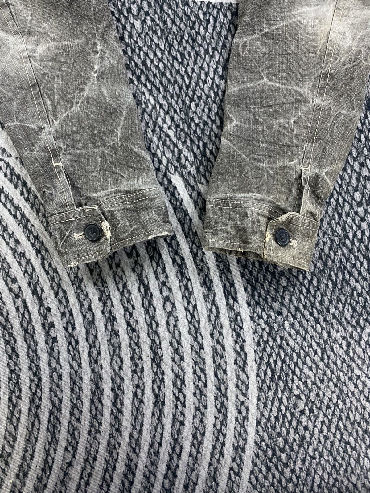 If Six Was Nine Vintage Allix Design Rare Washed Grey Fullbutton Jacket Size US M / EU 48-50 / 2 - 8 Thumbnail