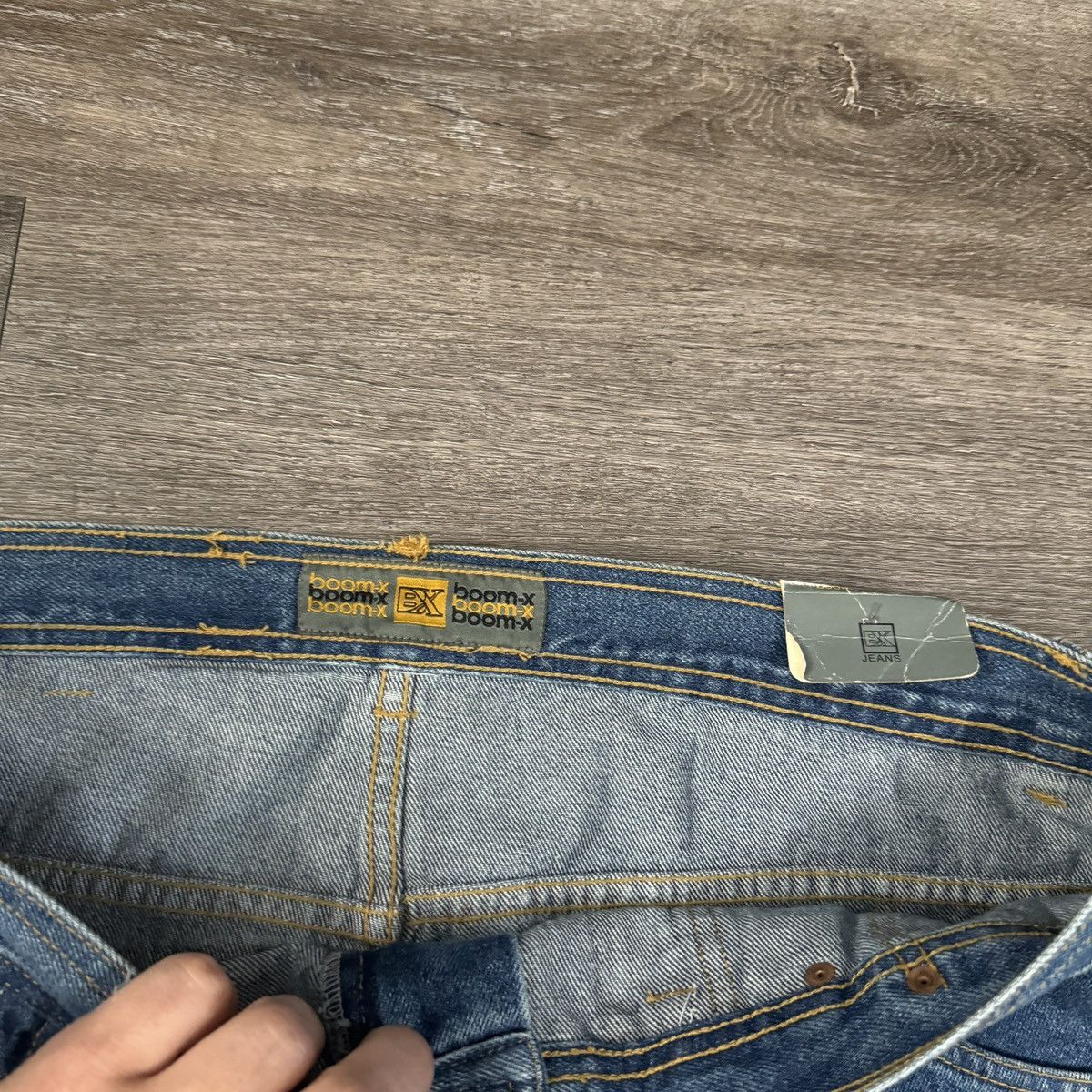 JNCO × Japanese Brand × Vintage Vintage Book X baggy wide leg archive style jeans Size US 38 / EU 54 - 6 Thumbnail