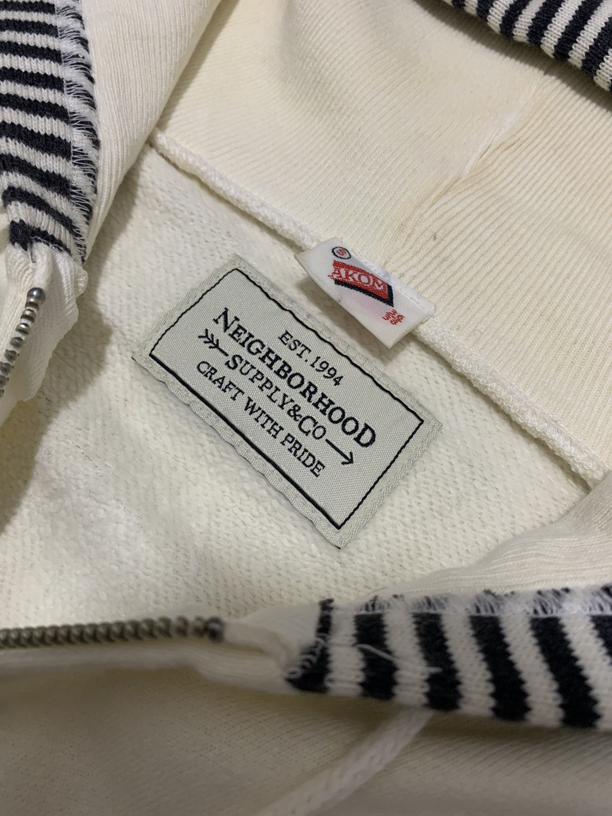 Neighborhood Zipp hoodie neighborhood x akom Size US S / EU 44-46 / 1 - 5 Thumbnail
