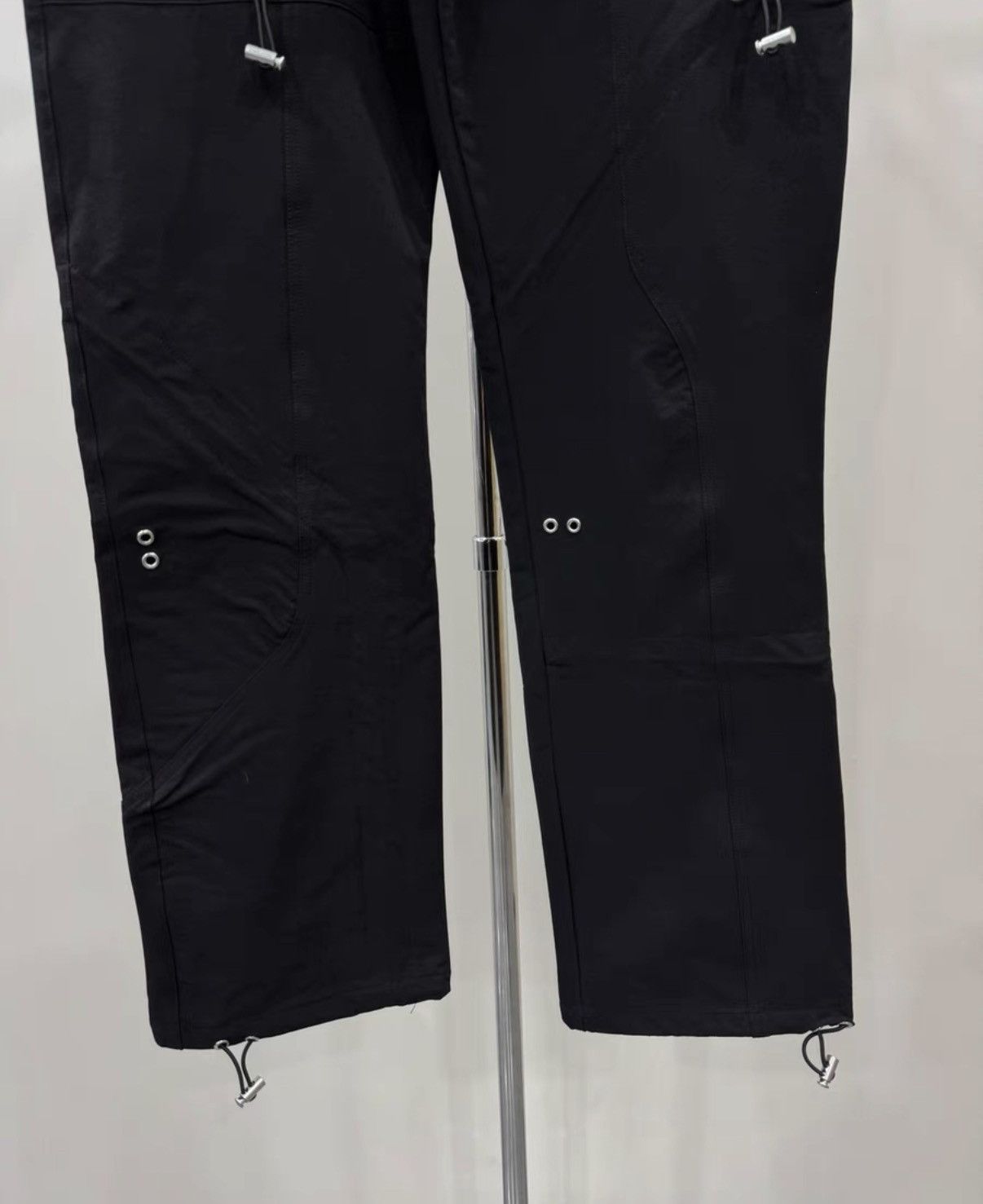 Heliot Emil Nylon Drawstring Pants Kkkk10 in Black, Men's (Size 32) — image 4 of 6