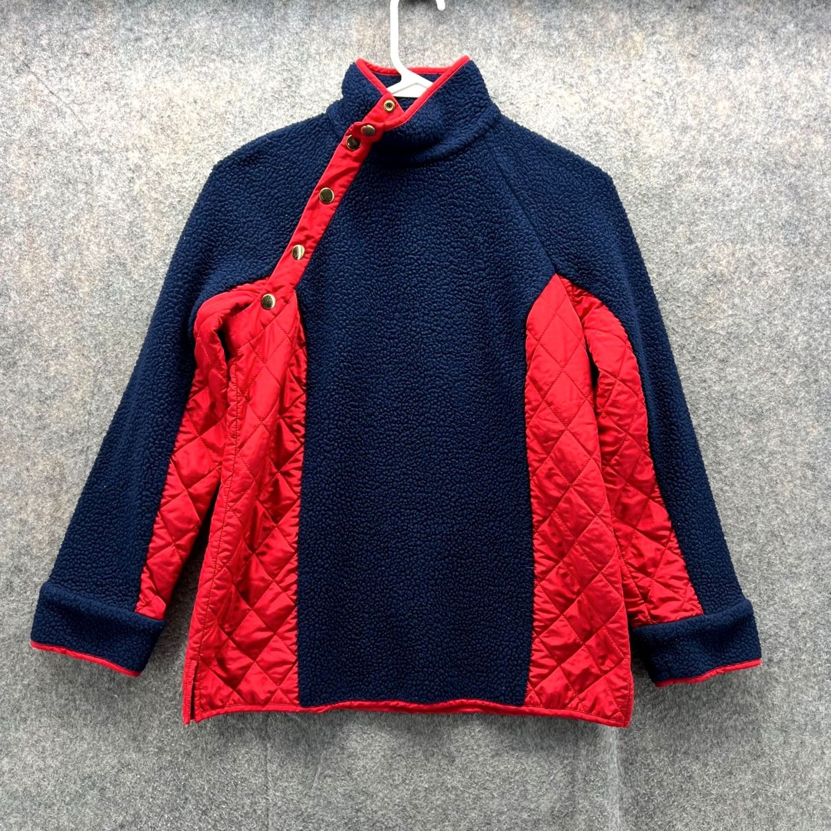 Vintage VINTAGE Sail To Sable Jacket Womens XL Red Quilted Fleece Zip Coat Fall Winter Size XL / US 12-14 / IT 48-50 - 2 Thumbnail