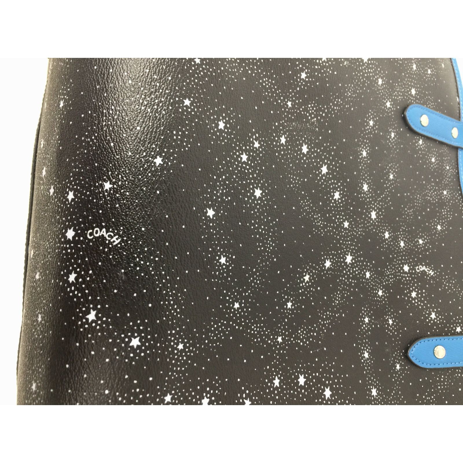 Coach Coach Coated Canvas Reversible City Tote - Starry Sky / Blue Size ONE SIZE - 10 Thumbnail