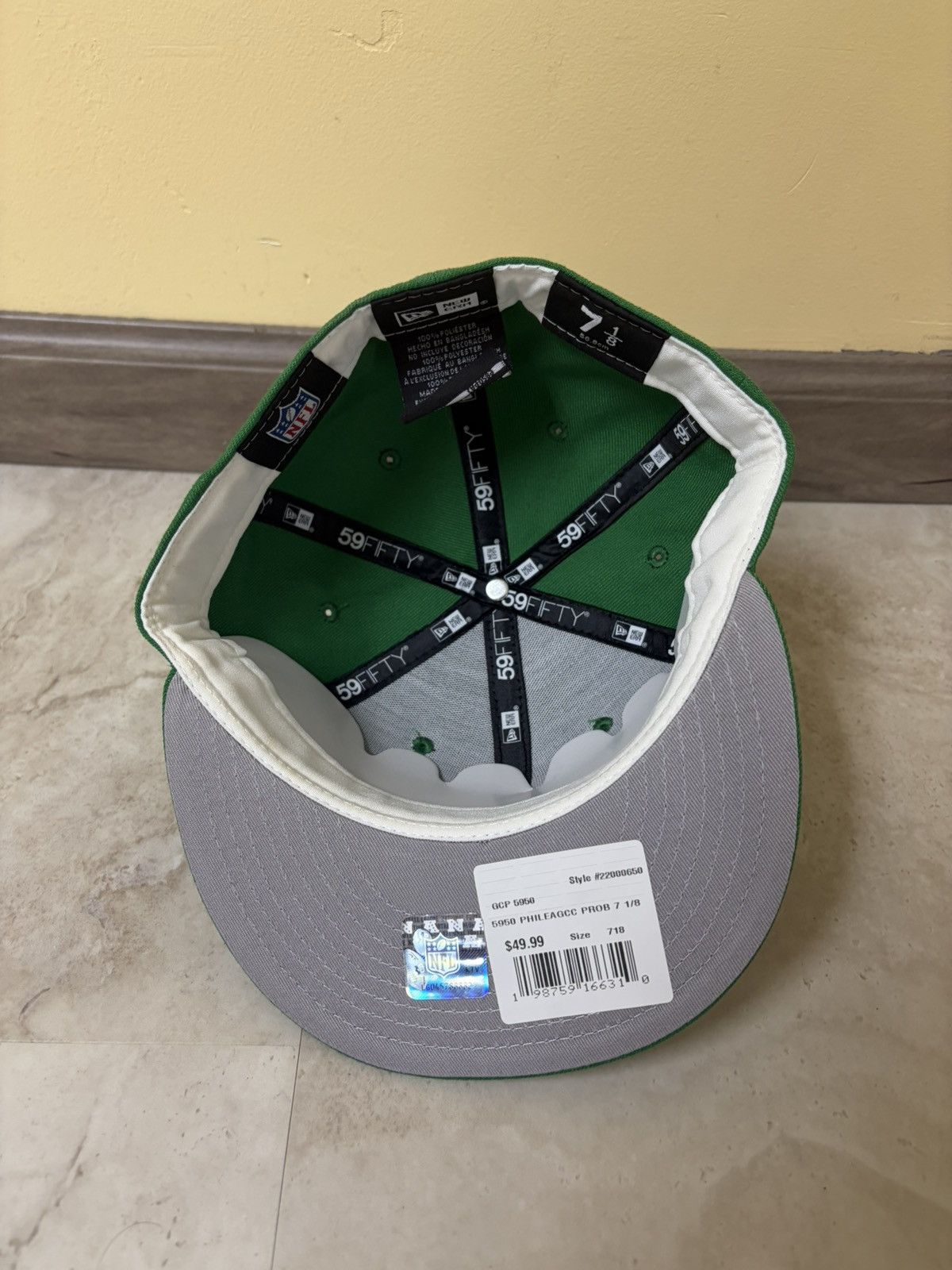 New Era Philadelphia Eagles Hat Size ONE SIZE - 4 Thumbnail