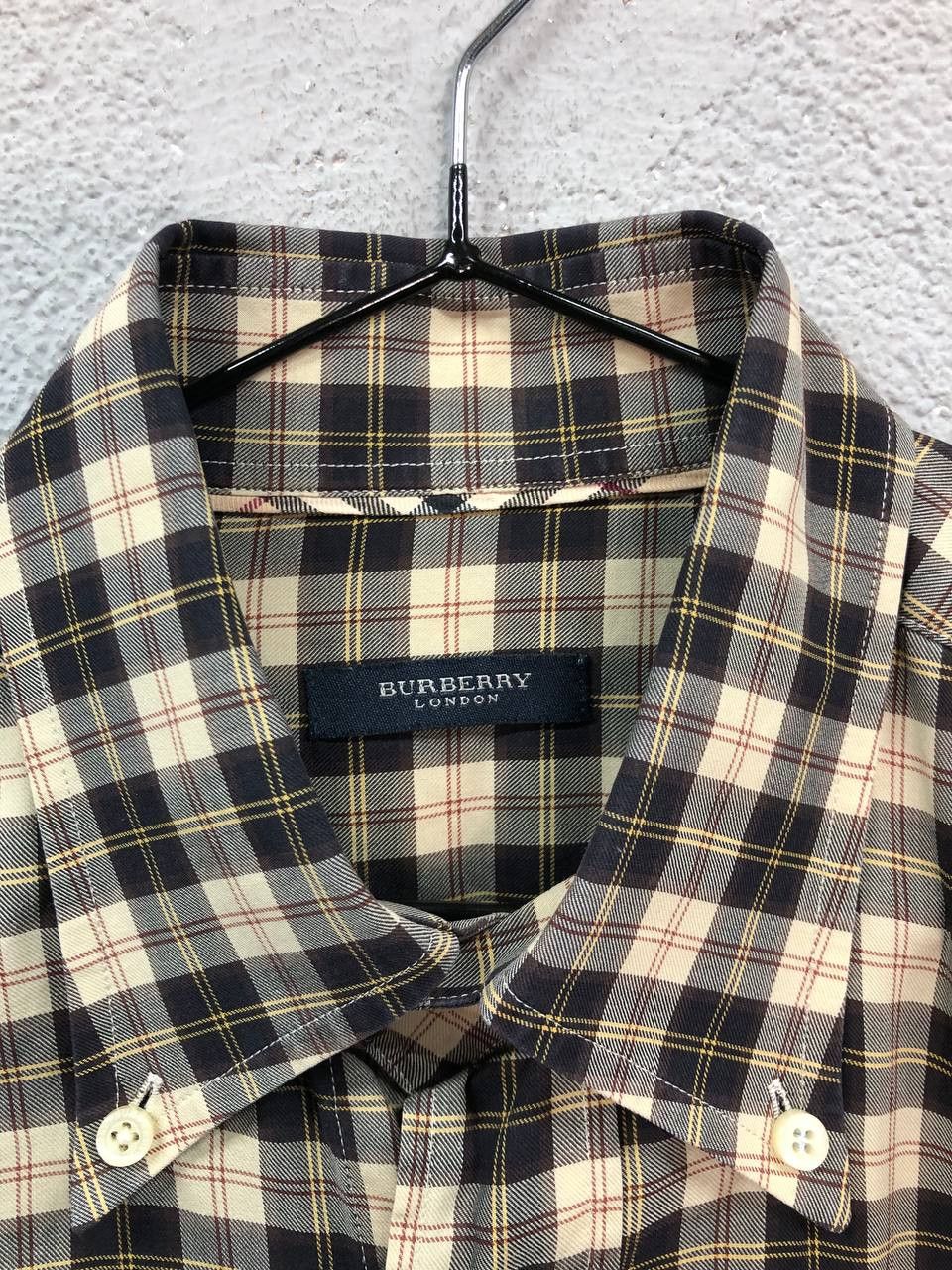 Burberry Burberry London vintage mens shirt size 39 / M Size US M / EU 48-50 / 2 - 2 Thumbnail