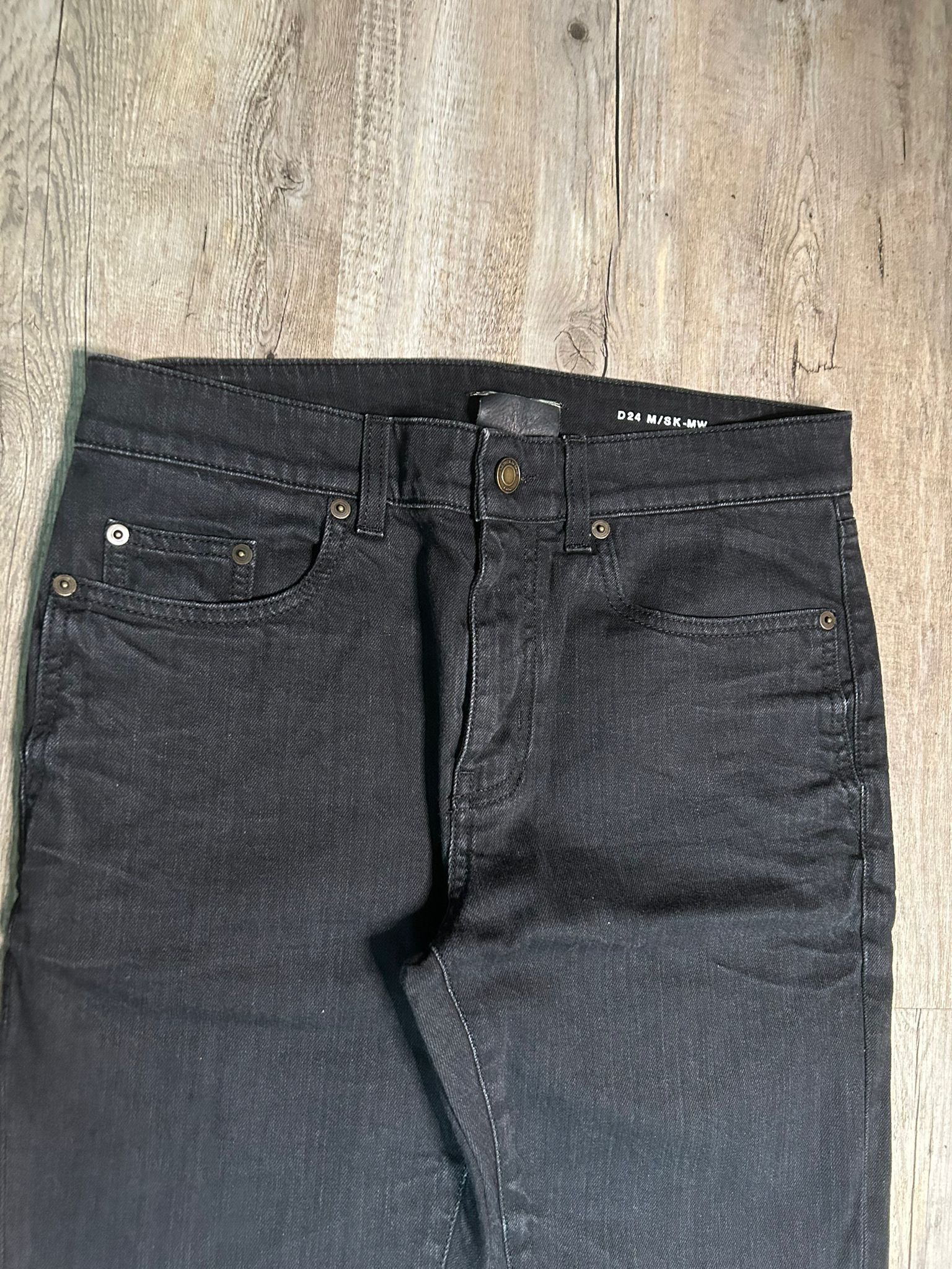 Saint Laurent Paris Saint Laurent Paris D24 Black Size US 30 / EU 46 - 7 Thumbnail