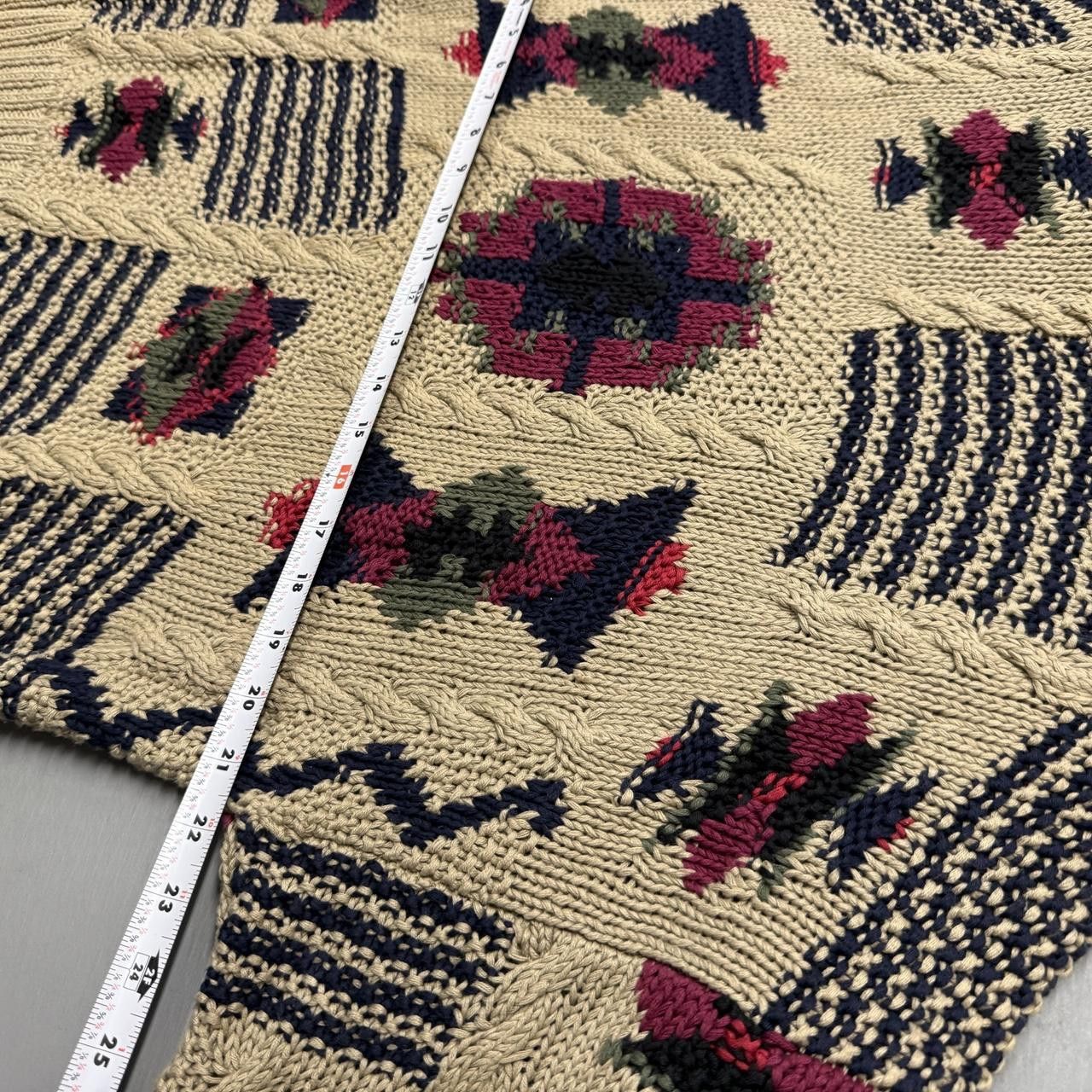 Boston Traders × Vintage Vintage Boston Traders Aztec Oversized Retro Sweater Large Size US L / EU 52-54 / 3 - 4 Thumbnail