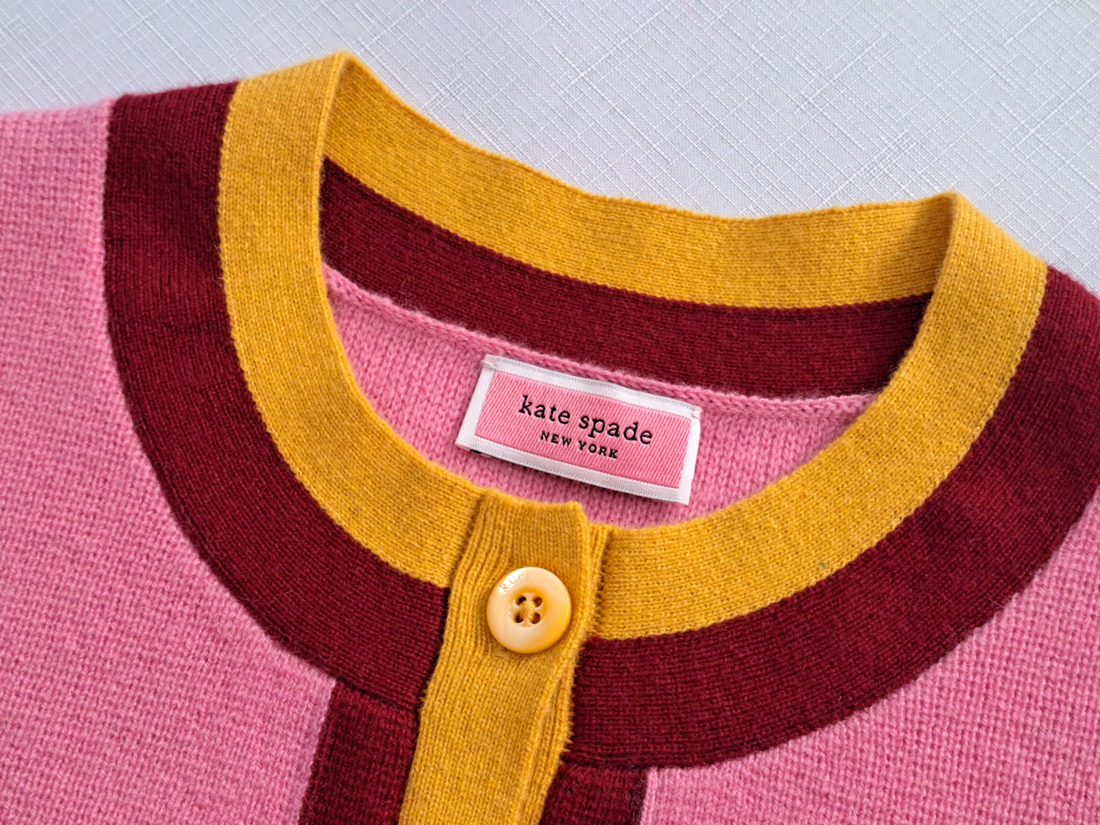 Kate Spade KATE SPADE New York cashmere crew neck cardigan. Size XS Size XS / US 0-2 / IT 36-38 - 6 Thumbnail