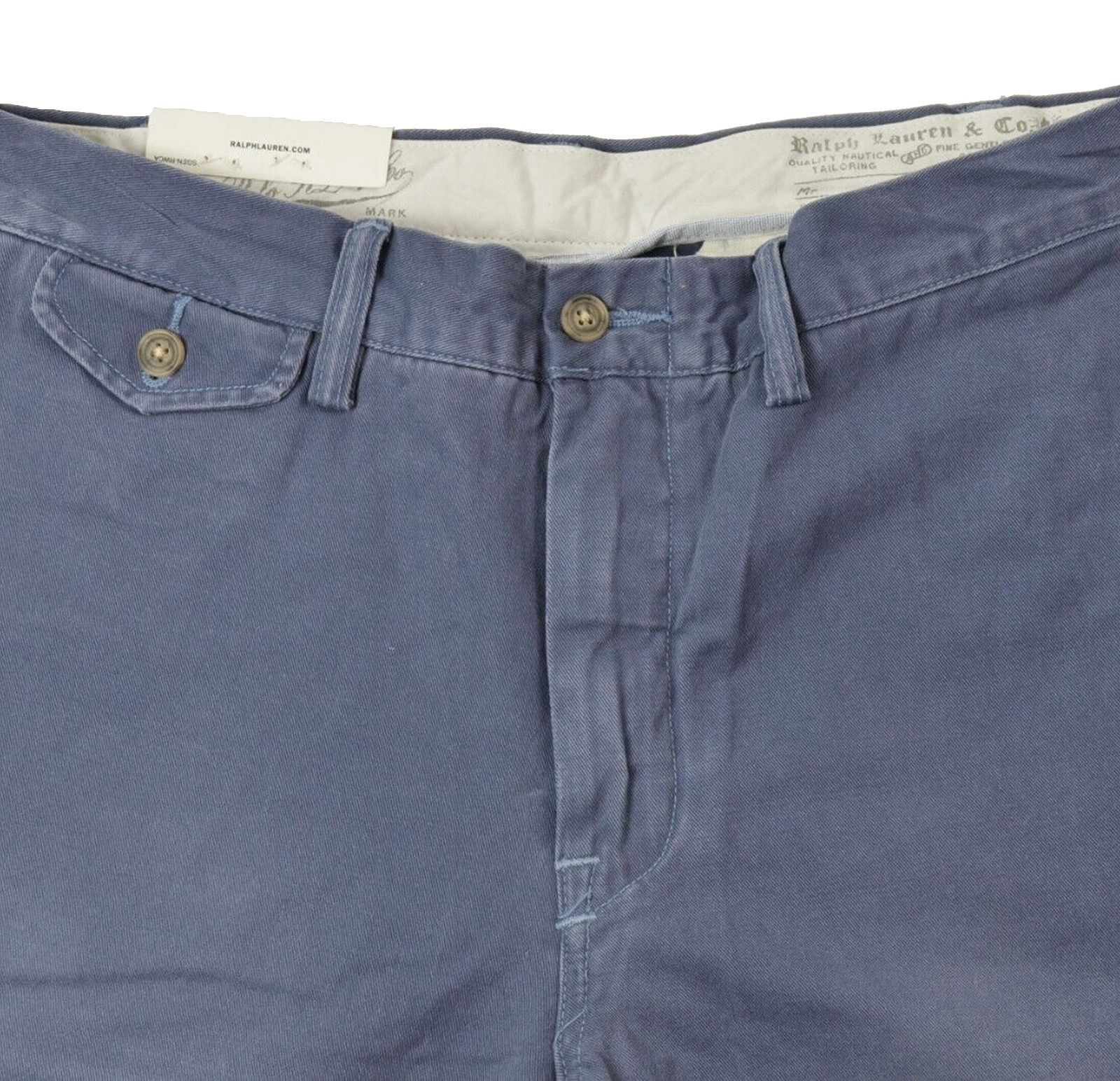 Polo Ralph Lauren NEW Vintage Polo Ralph Lauren Slim GI Chinos! 36 Faded Blue Size US 36 / EU 52 - 3 Thumbnail