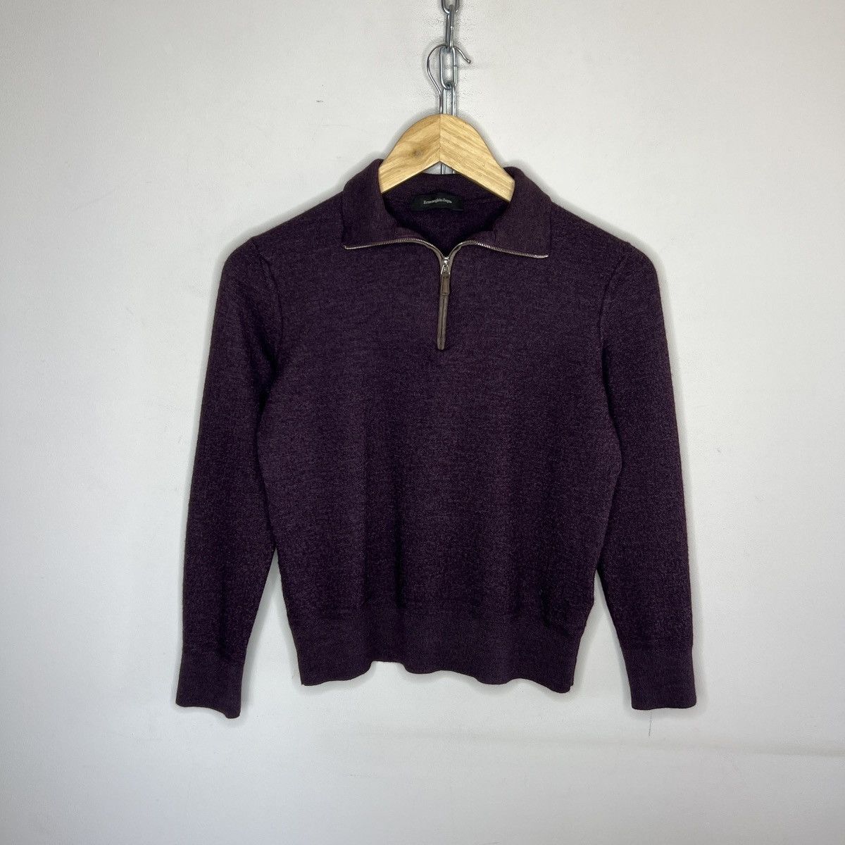 Ermenegildo Zegna Ermenegildo Zegna Wool Cashmere Sweater Jumper Size XS / US 0-2 / IT 36-38 - 1 Thumbnail