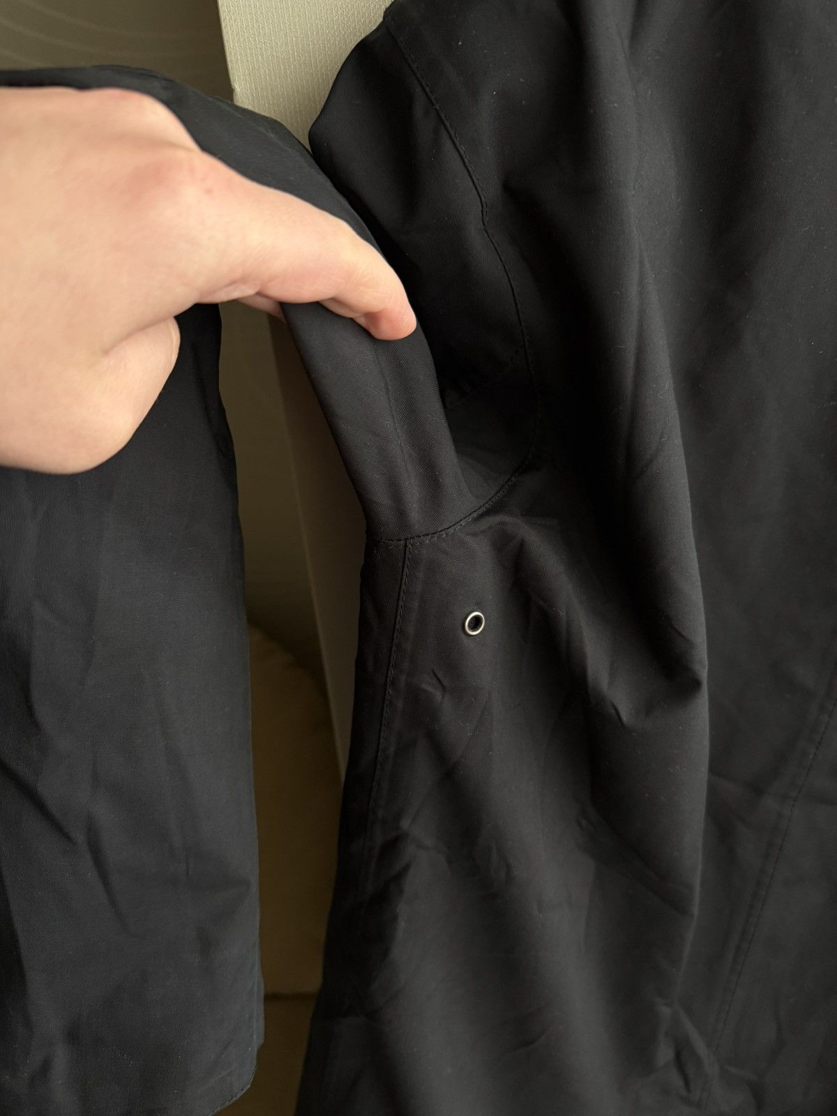 Prada Prada Milano Black Technical Trench Coat Wool/Cashmere Liner Size US M / EU 48-50 / 2 - 7 Thumbnail
