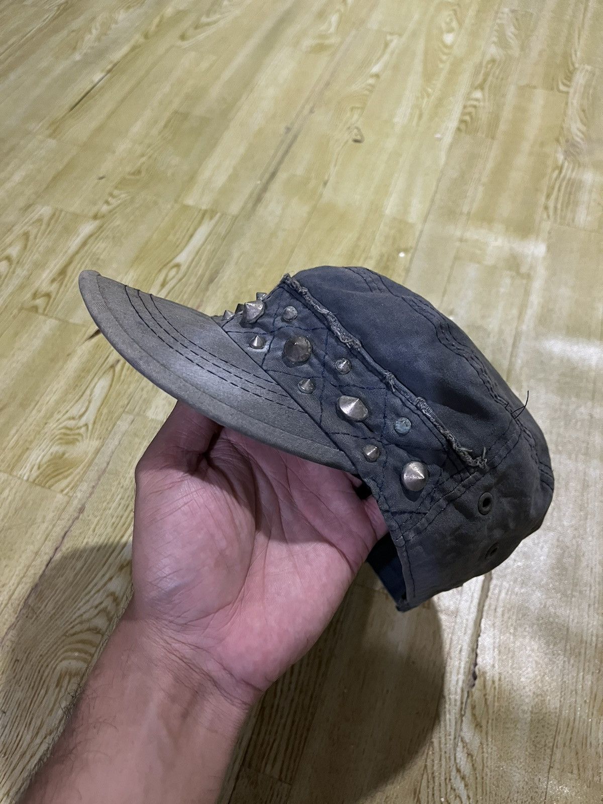 Japanese Brand 🖤BLACKFRIDAY🖤Japanese gothic super thrash studed hats Size ONE SIZE - 7 Thumbnail