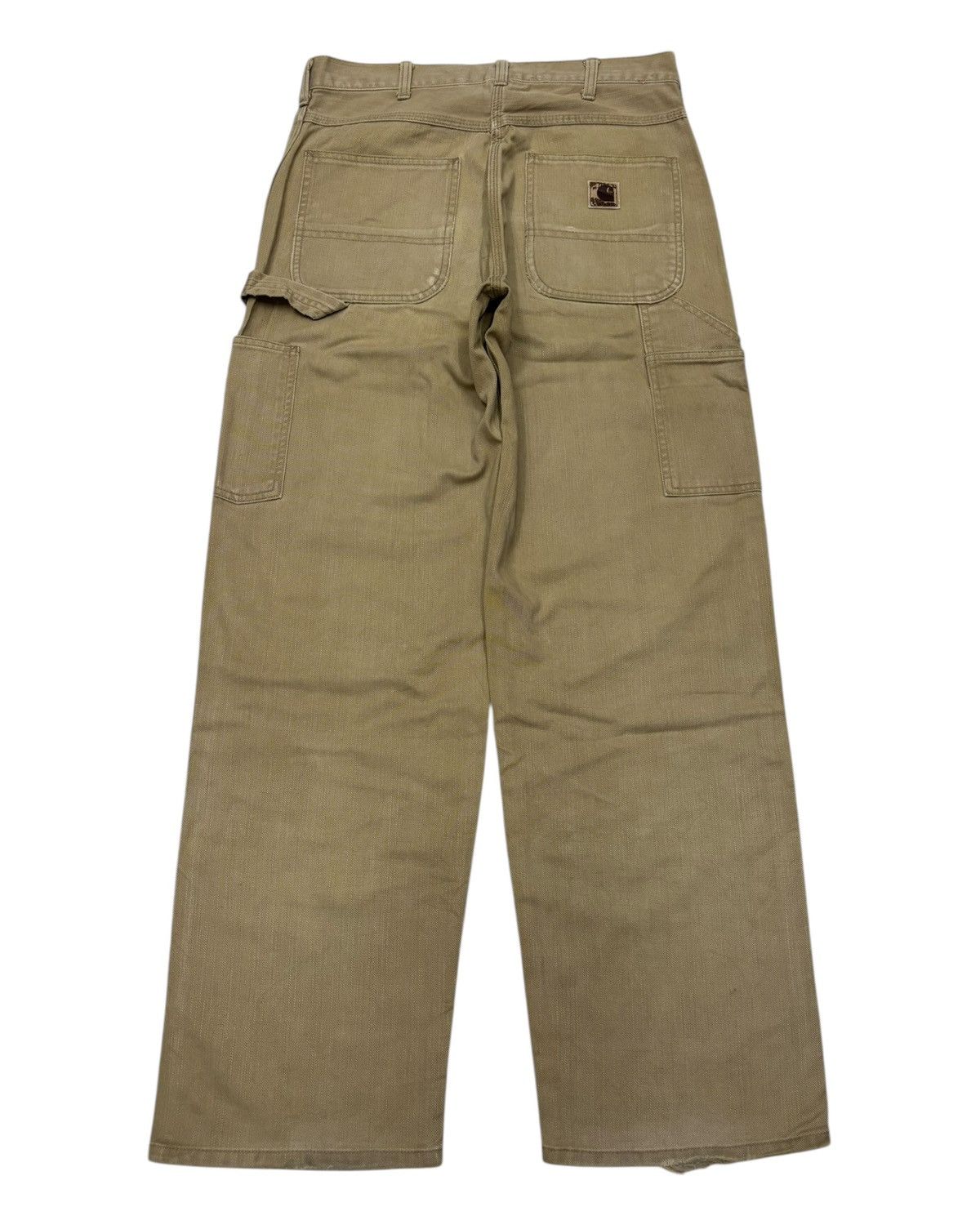 Carhartt 🔥Vintage Carhartt Brown Workwear Carpenter Pants Size US 33 - 1 Thumbnail