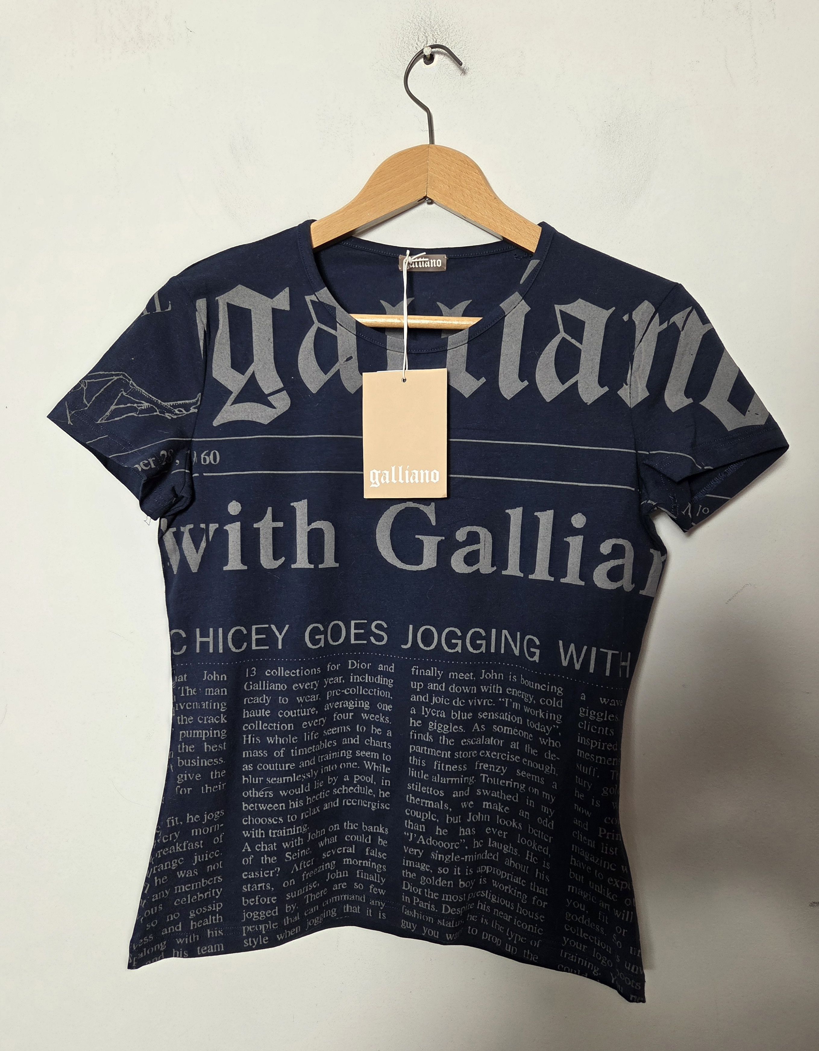 Designer × John Galliano Vintage John Galliano Clown Full Print