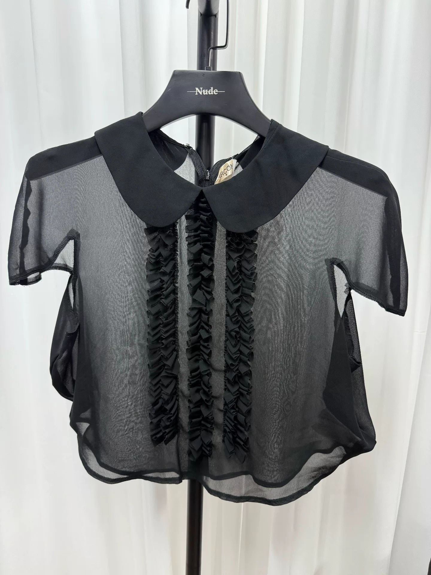 Comme des Garcons Comme des Garçons Tulle Crewneck Pullover Size M / US 6-8 / IT 42-44 - 1 Thumbnail