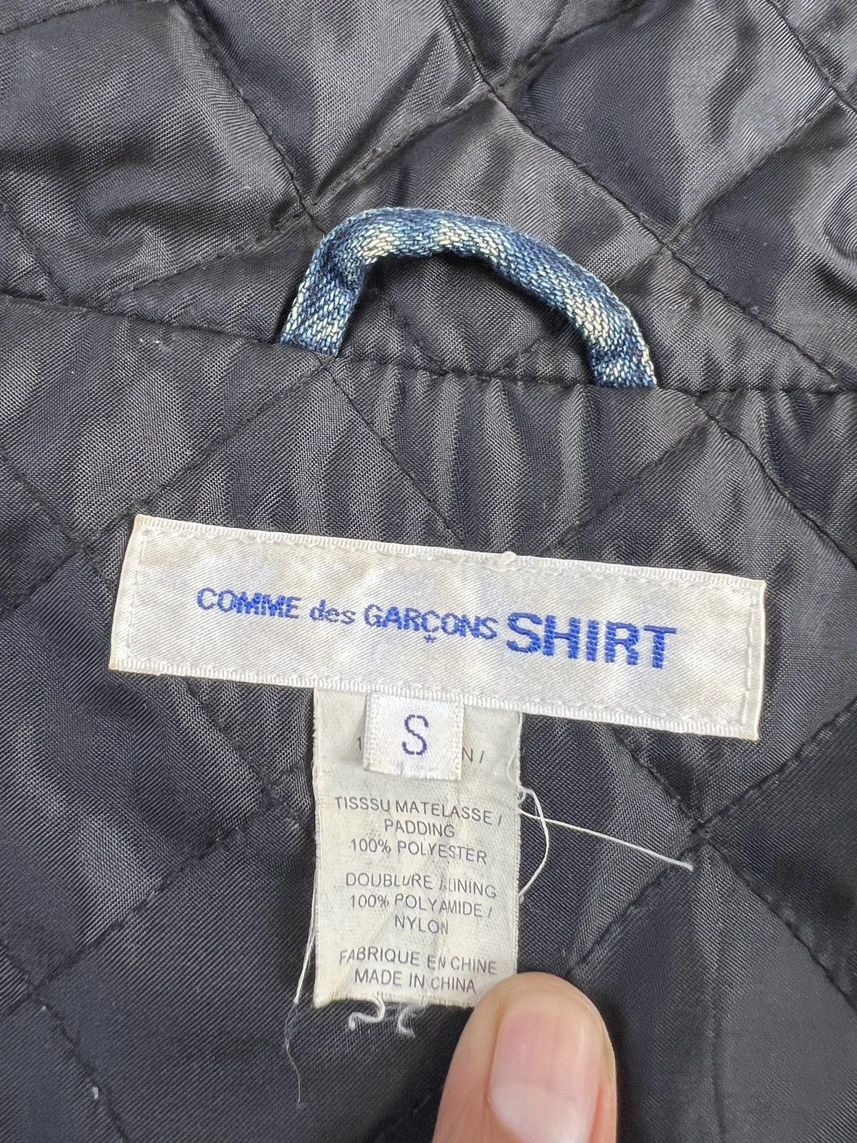 Comme des Garcons COMME des GARÇONS SHIRT Denim Working Jacket Size US S / EU 44-46 / 1 - 10 Thumbnail
