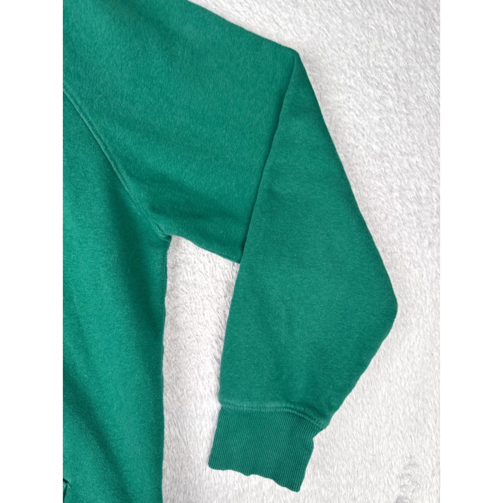 The North Face The North Face Hoodie Womens L Green Logo Cotton Blend Pockets Stains Vintage No N/A Size L / US 10 / IT 46 - 2 Thumbnail
