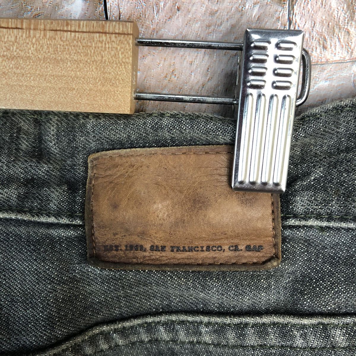 Gap Gap grey Denim Pants #7577 Size US 32 / EU 48 - 21 Thumbnail