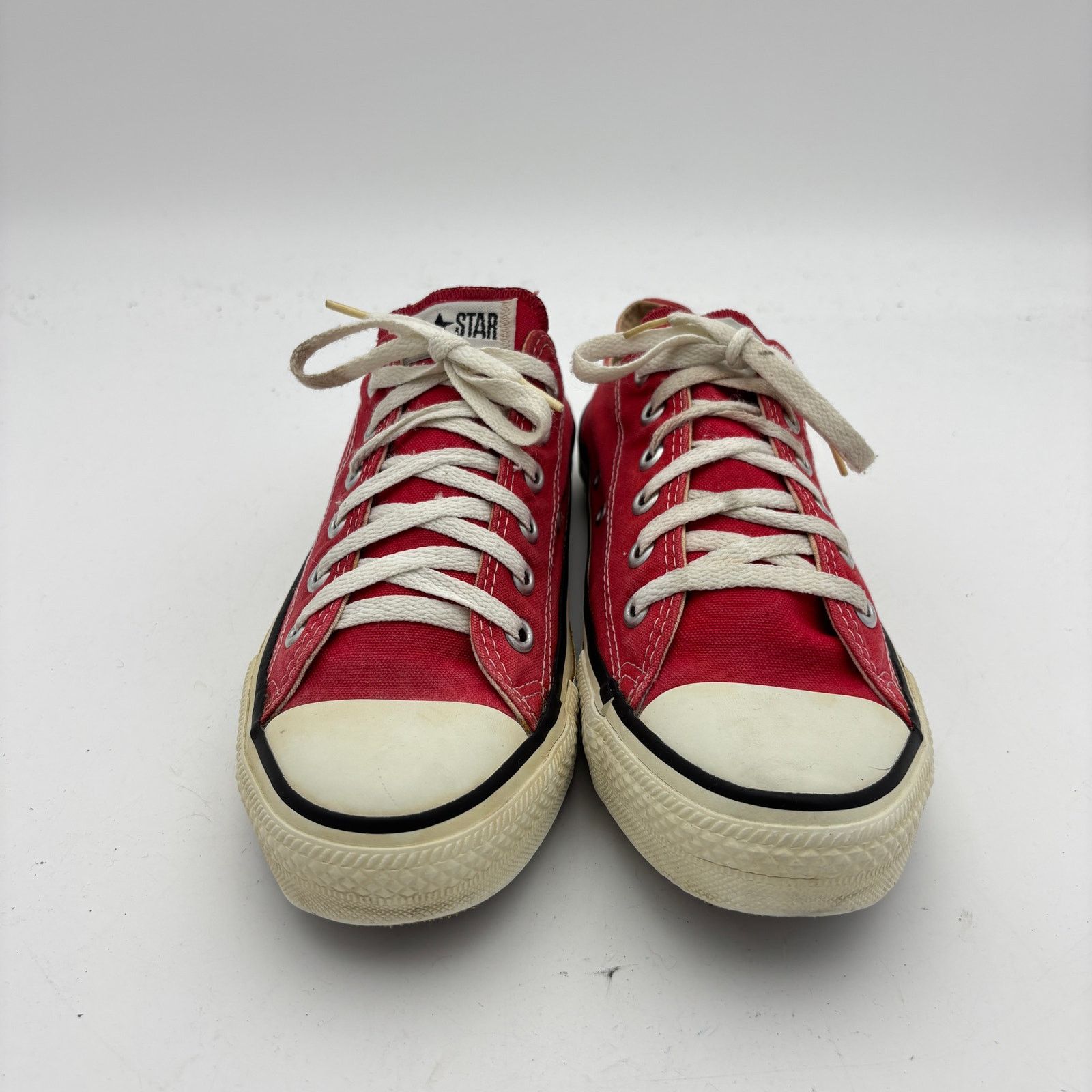 Converse Vintage 90s Converse Chuck Taylor Low Sneakers Men's 8 Red Size US 8 / EU 41 - 2 Thumbnail