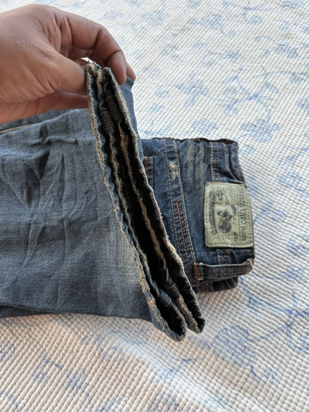 Other Africa Taro Streetwear Distressed Flared Denim Size US 30 / EU 46 - 15 Thumbnail