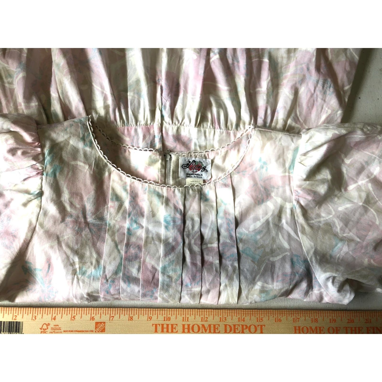 Vintage VINTAGE Lanz Originals Dress 100% Cotton Made in USA Womens Size 14 70s Trad Size XL / US 12-14 / IT 48-50 - 3 Thumbnail