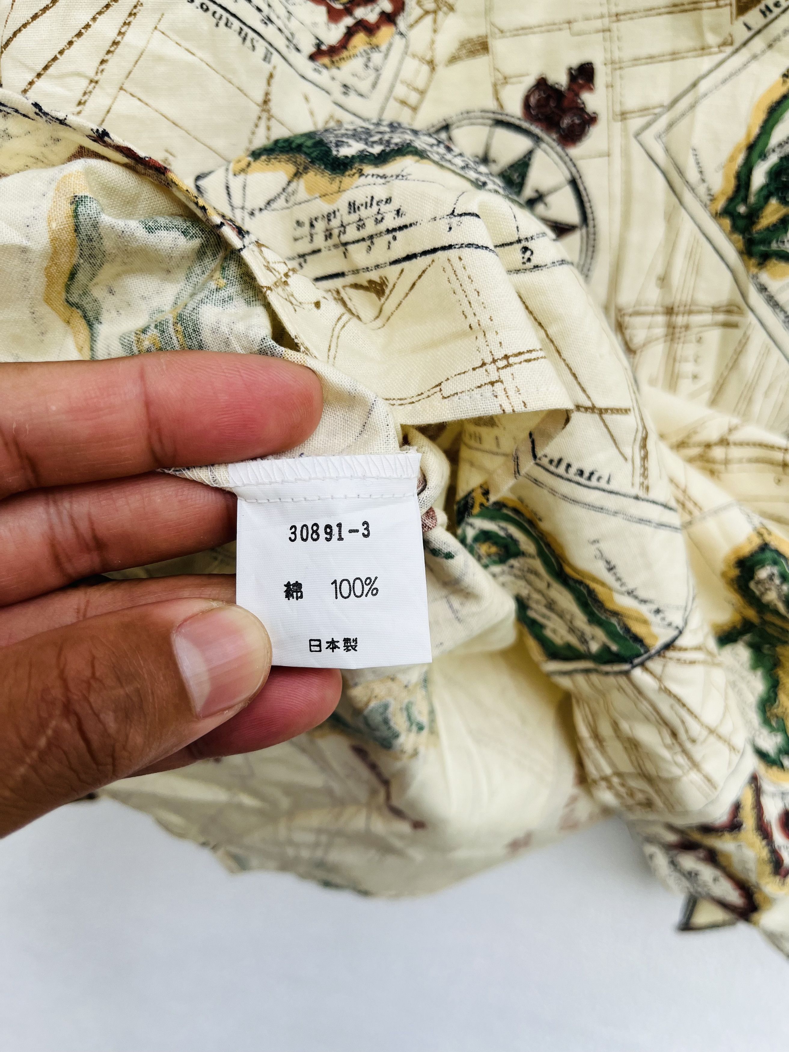 Japanese Brand × Vintage Vintage Classic JHA Map Hip Hop Fashion Style Size US XL / EU 56 / 4 - 8 Thumbnail