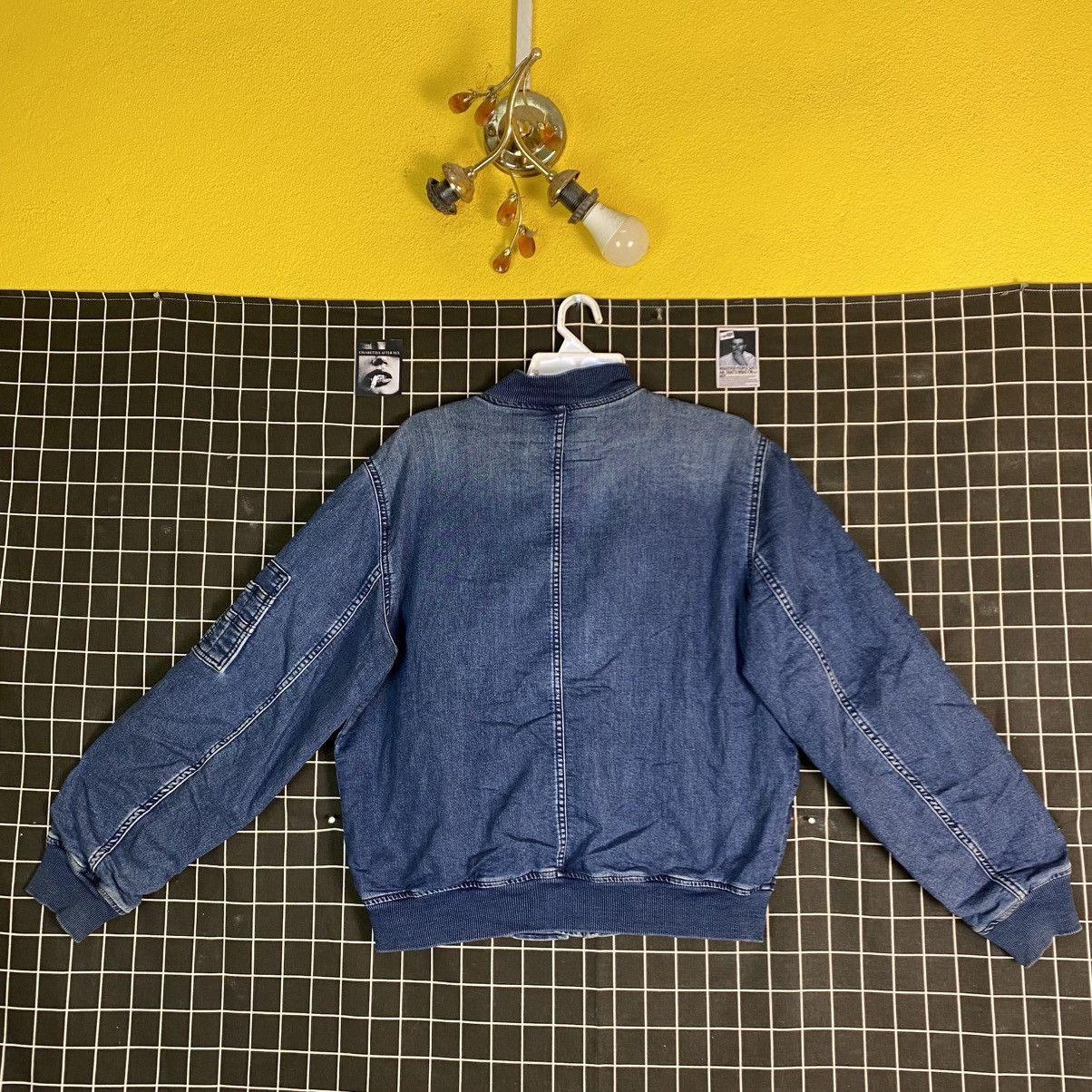 Gap GAP 1969 PRODUCT RED DENIM MA-1 OVERSIZED BOMBER JACKET Size US S / EU 44-46 / 1 - 4 Thumbnail