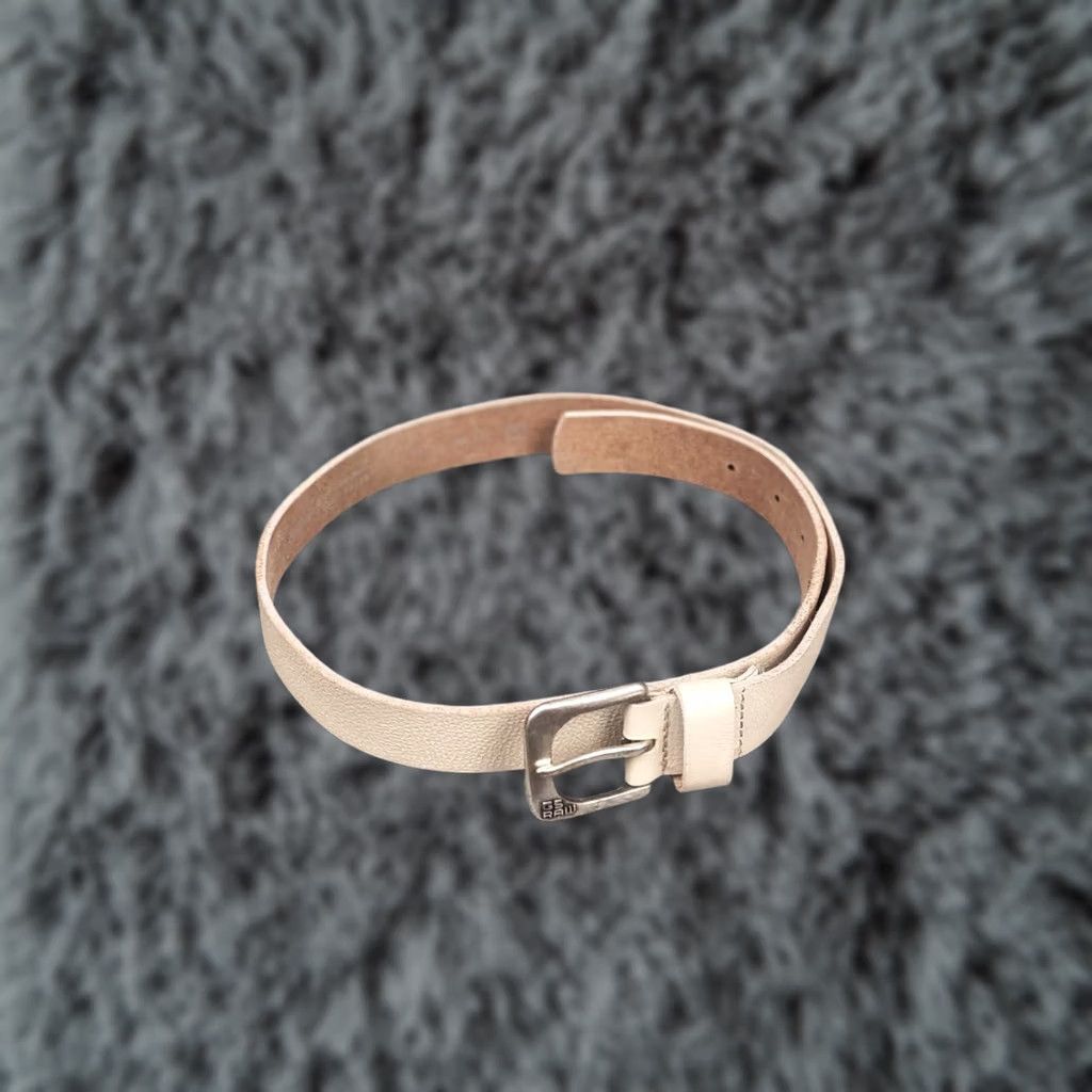 G-Star G Star raw Beige Genuine Leather Mini Logo Vintage Style Belt Size ONE SIZE - 1 Thumbnail