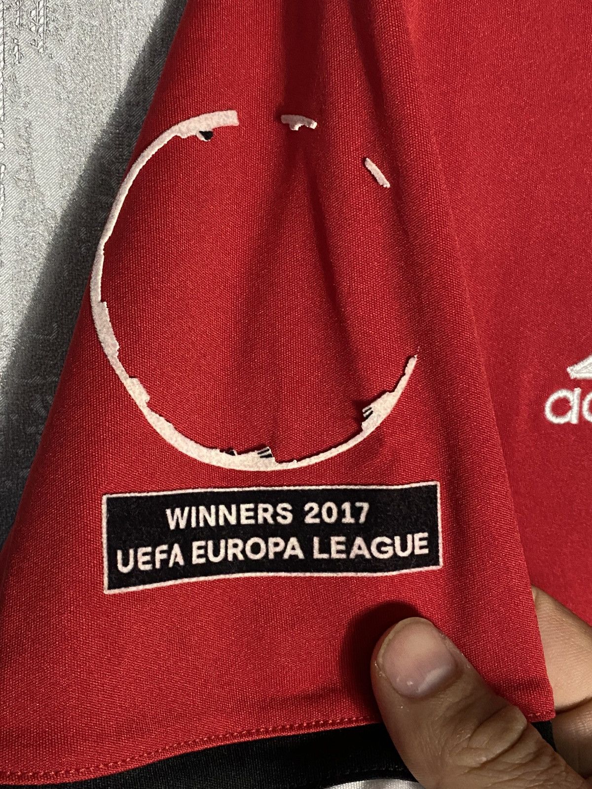 Adidas Vintage Manchester United Adidas Soccer Jersey Cup 2017 Size US M / EU 48-50 / 2 - 4 Thumbnail