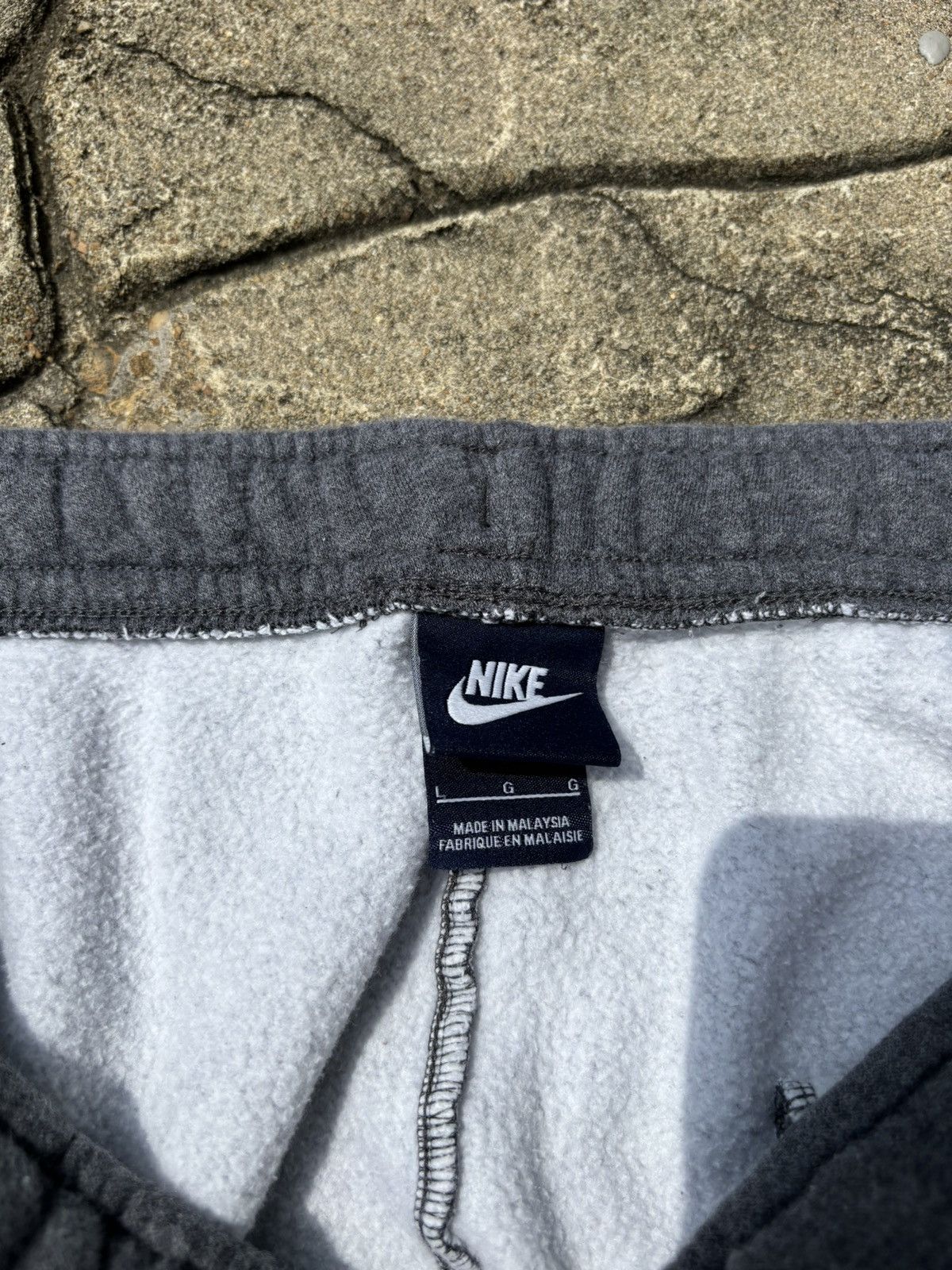 Nike × Vintage Y2K Nike Cargo Style Baggy Fit Grey Sweatpants Size US 38 / EU 54 - 5 Thumbnail