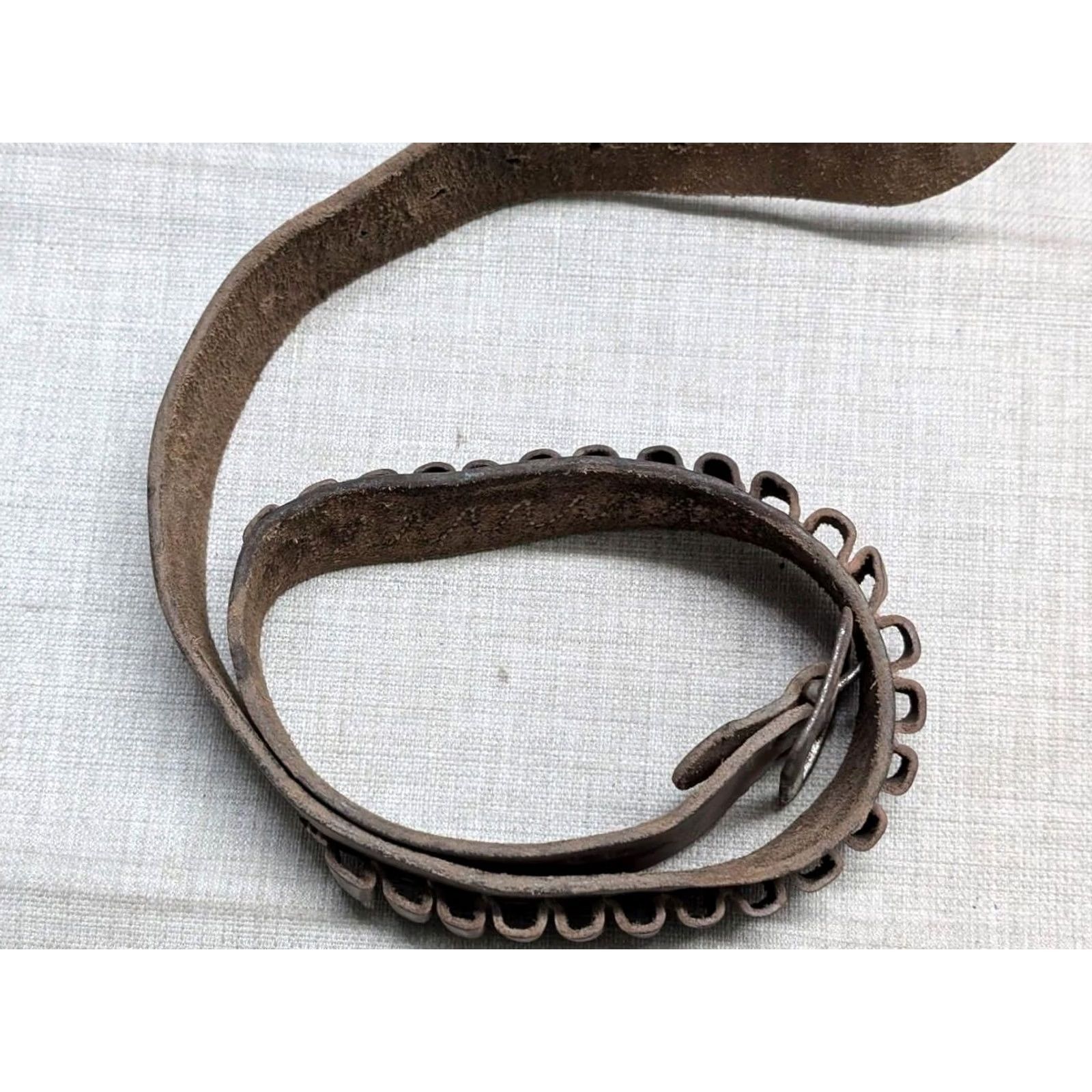 Vintage VINTAGE George Lawrence Belt 32 western shotgun CARTRIDGE ammo leather Mens Size 32 - 5 Thumbnail