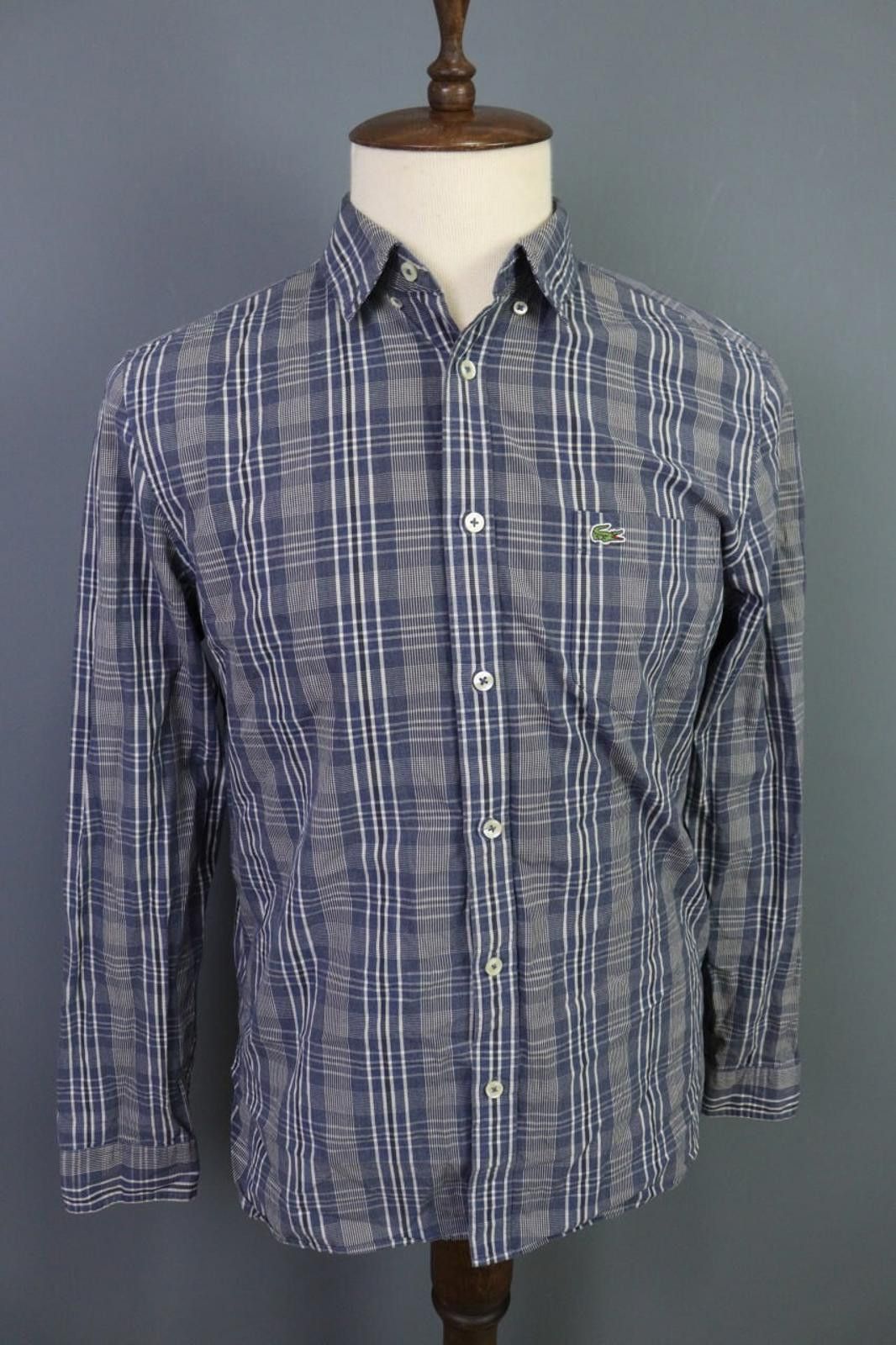 Lacoste Lacoste Regular Fit Multicolor Check Shirt Size M/L Size US M / EU 48-50 / 2 - 7 Thumbnail