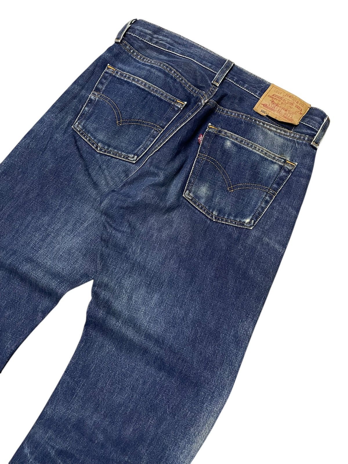 Levi's × Vintage Vintage Levis 501XX Faded Mud Wash Distressed Jeans Size US 30 / EU 46 - 13 Thumbnail