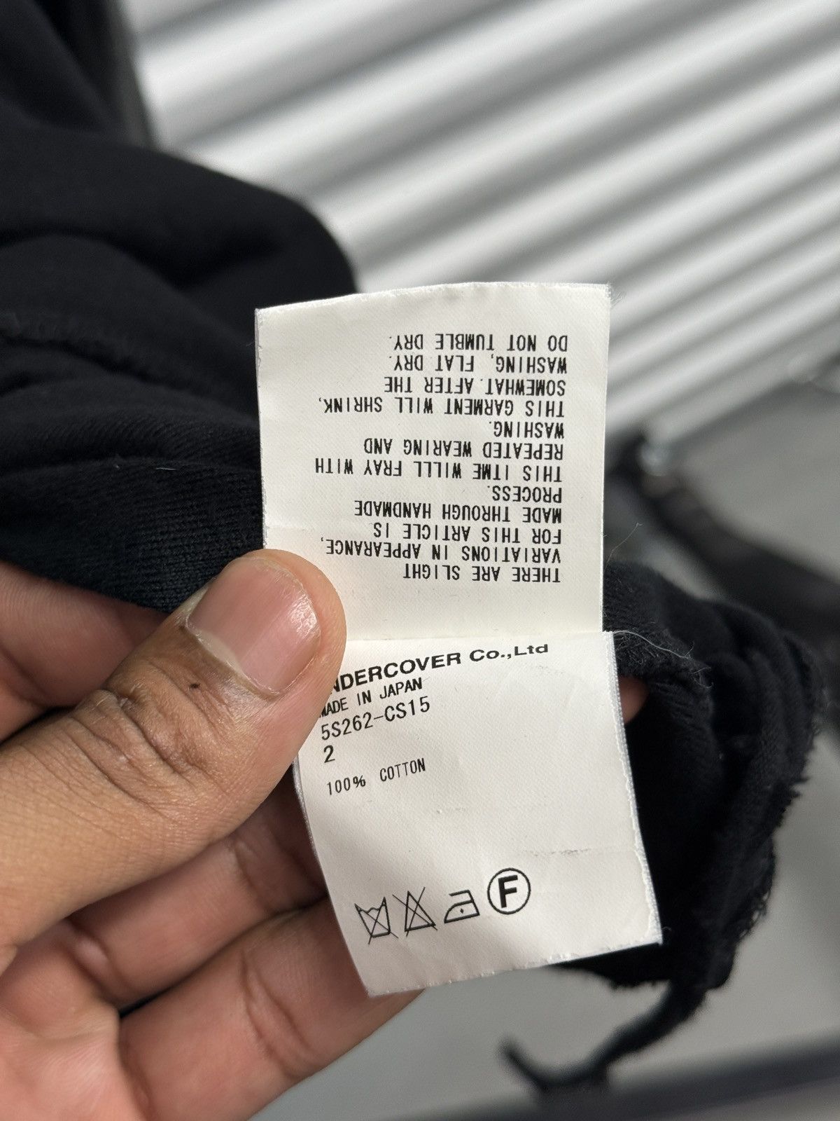 Undercover SS05 Undercover Reconstructed Sample L/S Size US M / EU 48-50 / 2 - 11 Thumbnail