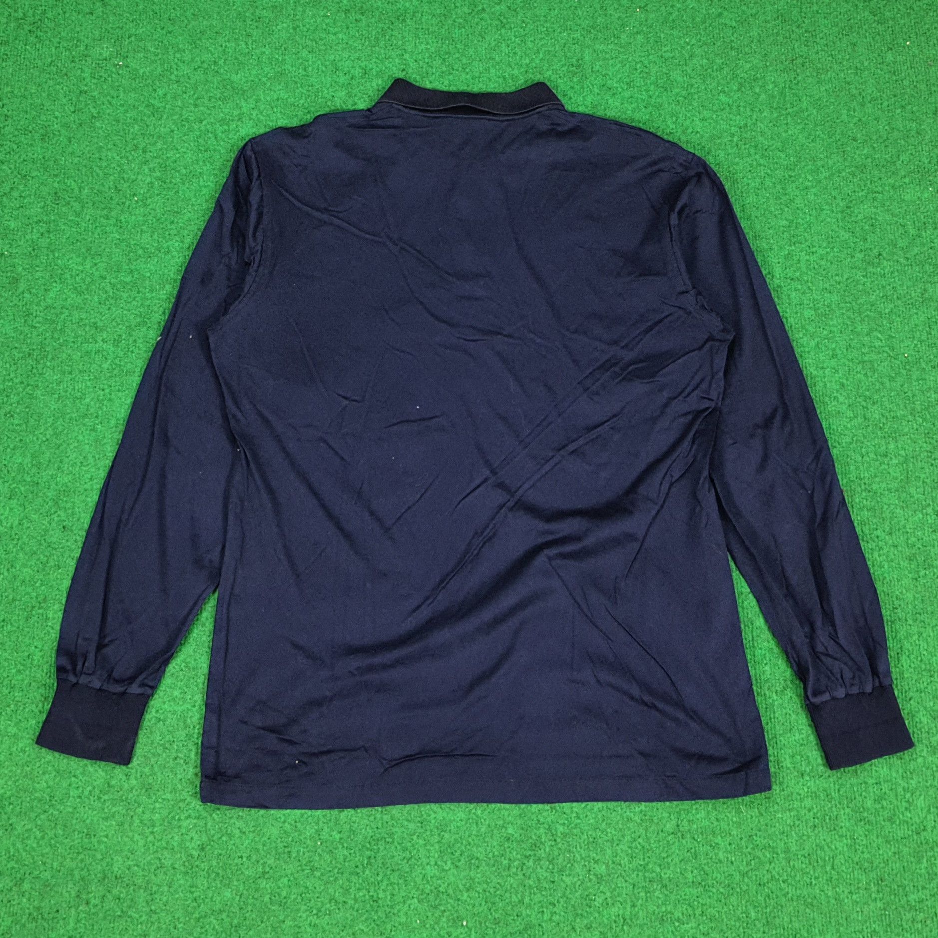 Christian Dior Monsieur × Vintage Vintage Christian Dior Sports Long Sleeve Polo Shirt Size US M / EU 48-50 / 2 - 3 Thumbnail