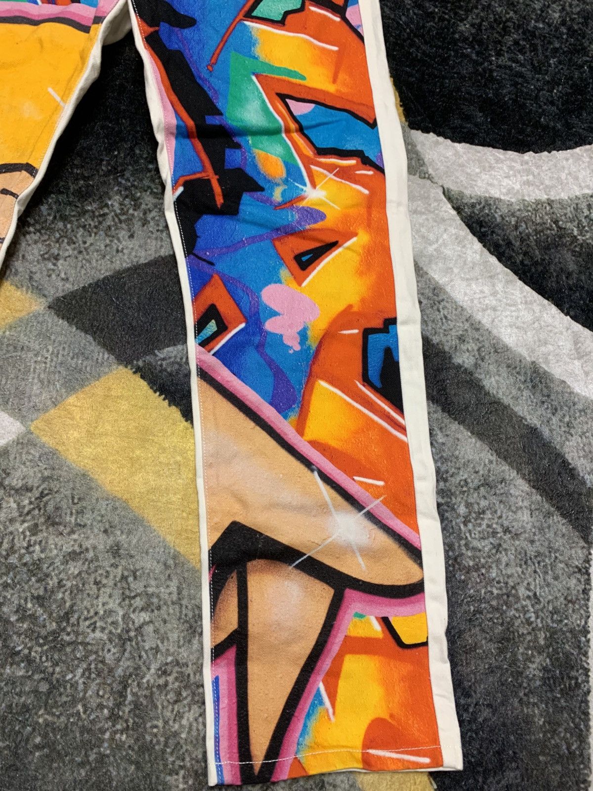 Palace Palace Jeans Zomboy Graphic Jeans Size 30 - 5 Thumbnail