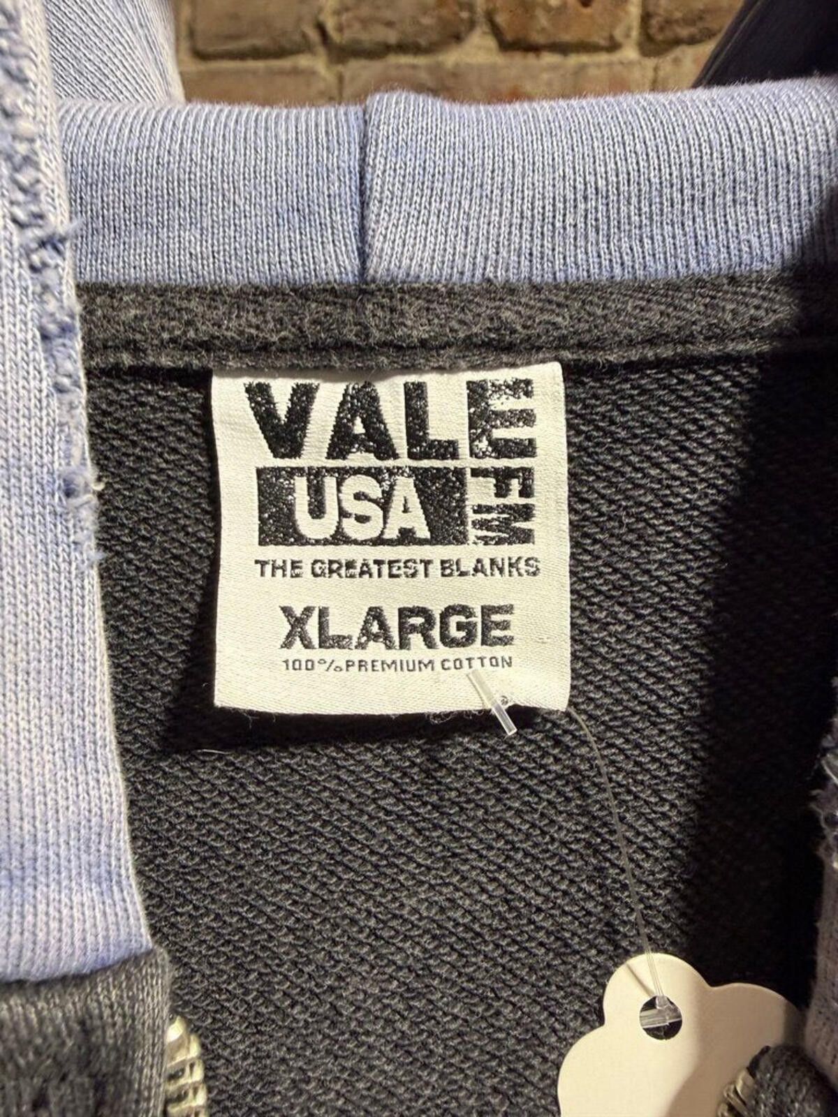 Jordan Brand Vale State Army Of Dreams Grey/Blue Zip-UP Sz. XL Size ONE SIZE - 3 Thumbnail