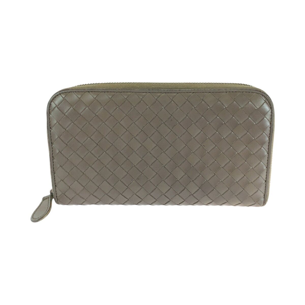 Bottega Veneta Bottega Veneta Bottega Veneta Intrecciato Calfskin Long Wallet Leather Long Wallet V4651 Size ONE SIZE - 1 Thumbnail