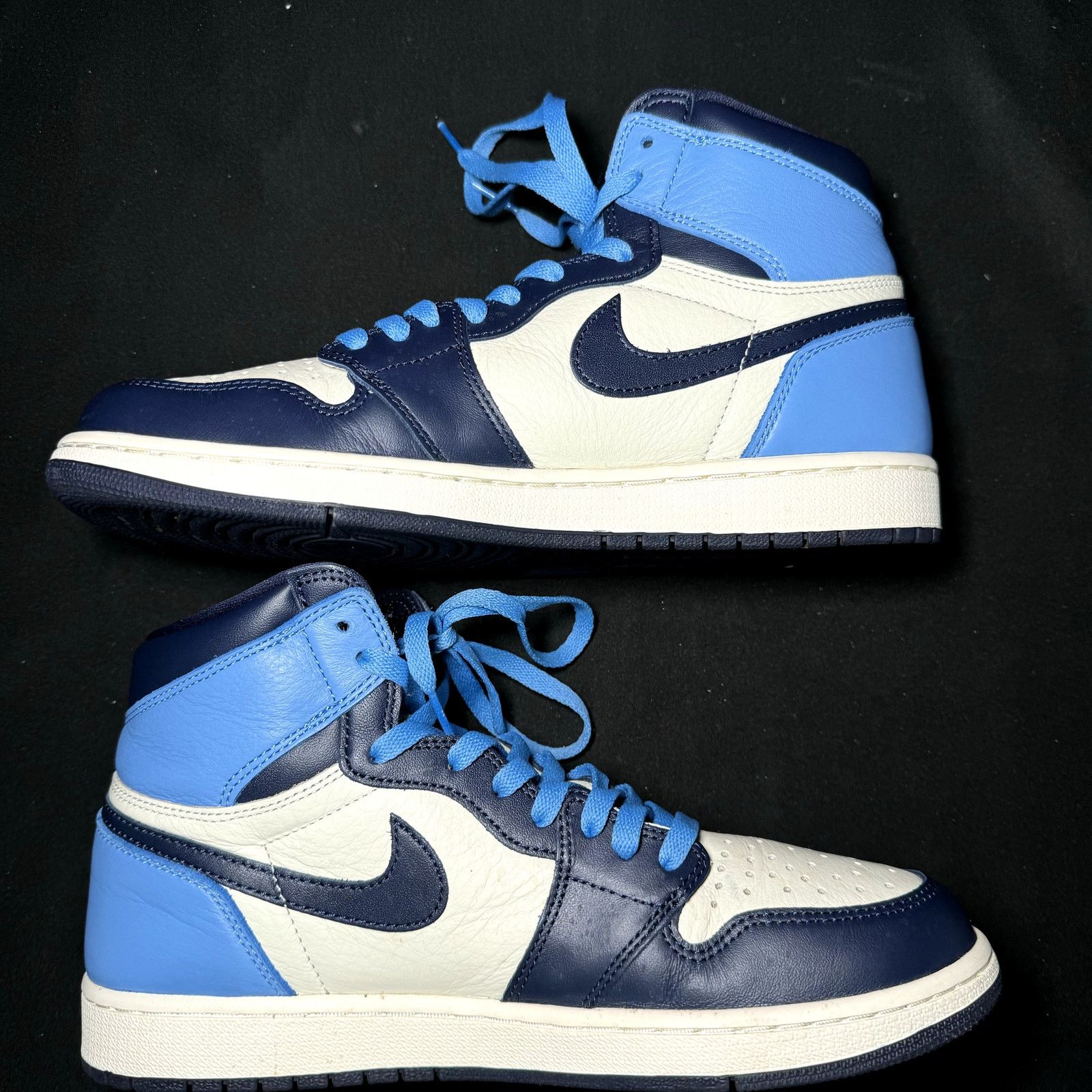 Jordan Brand × Nike Size 9.5 - Nike Air Jordan 1 Retro High OG Obsidian Shoes Size US 9.5 / EU 42-43 - 3 Thumbnail