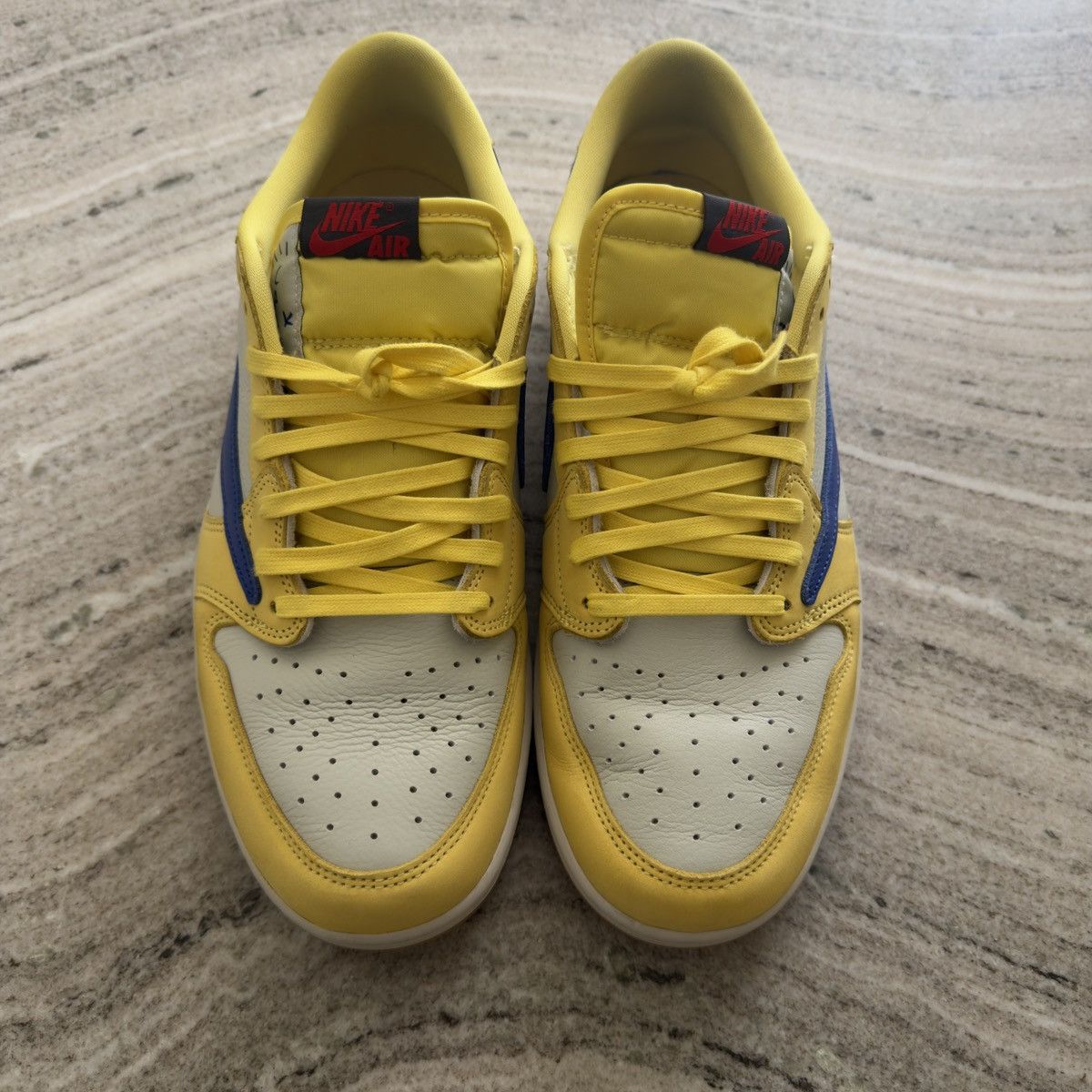 Jordan Brand × Travis Scott Travis Scott Air Jordan 1 Low Canary NO BOX🚫READ DESCRIPTION Size US 12.5 / EU 45-46 - 1 Thumbnail