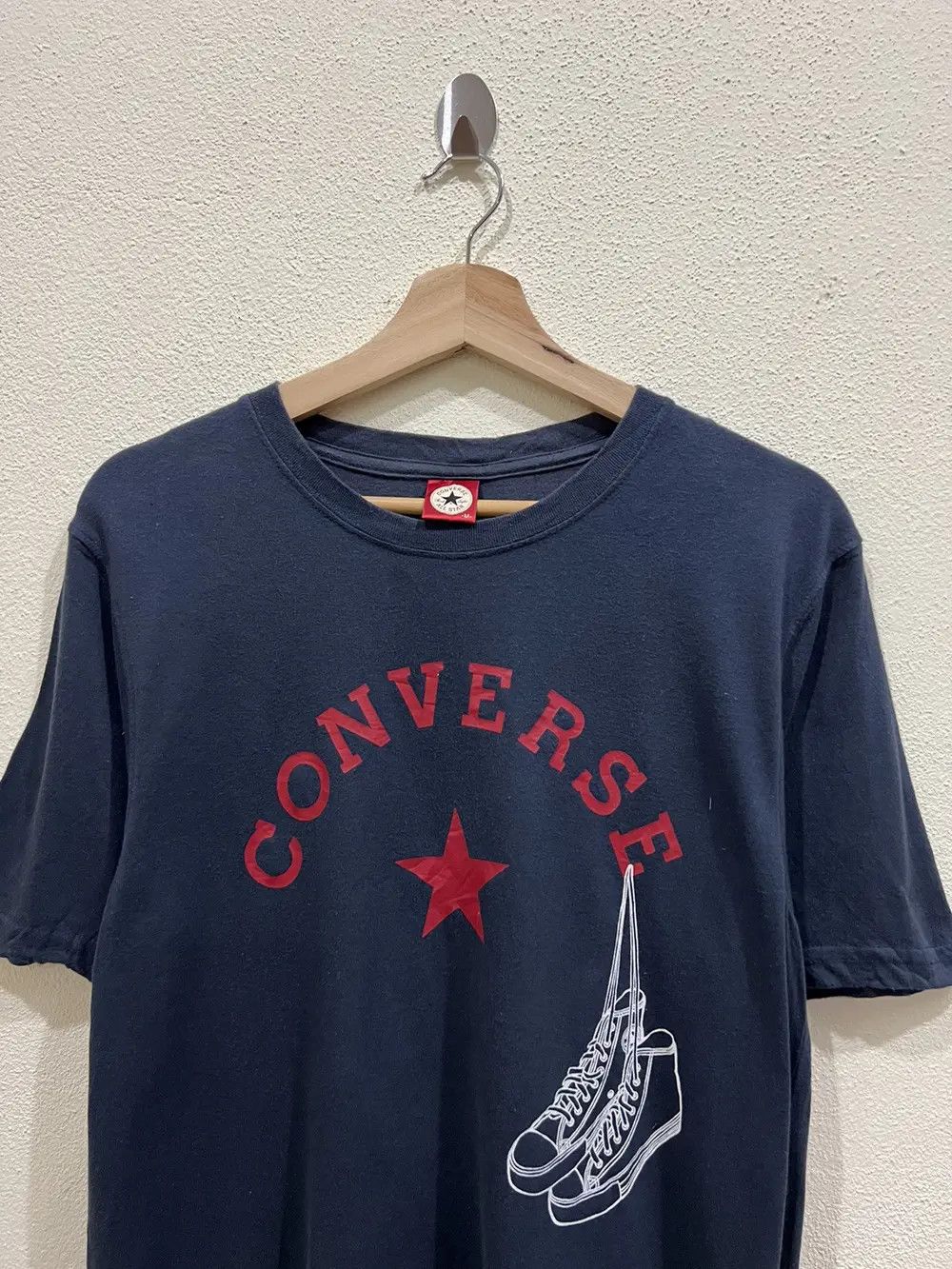Converse × Vintage Converse Spell Out Tshirt Size US M / EU 48-50 / 2 - 3 Thumbnail