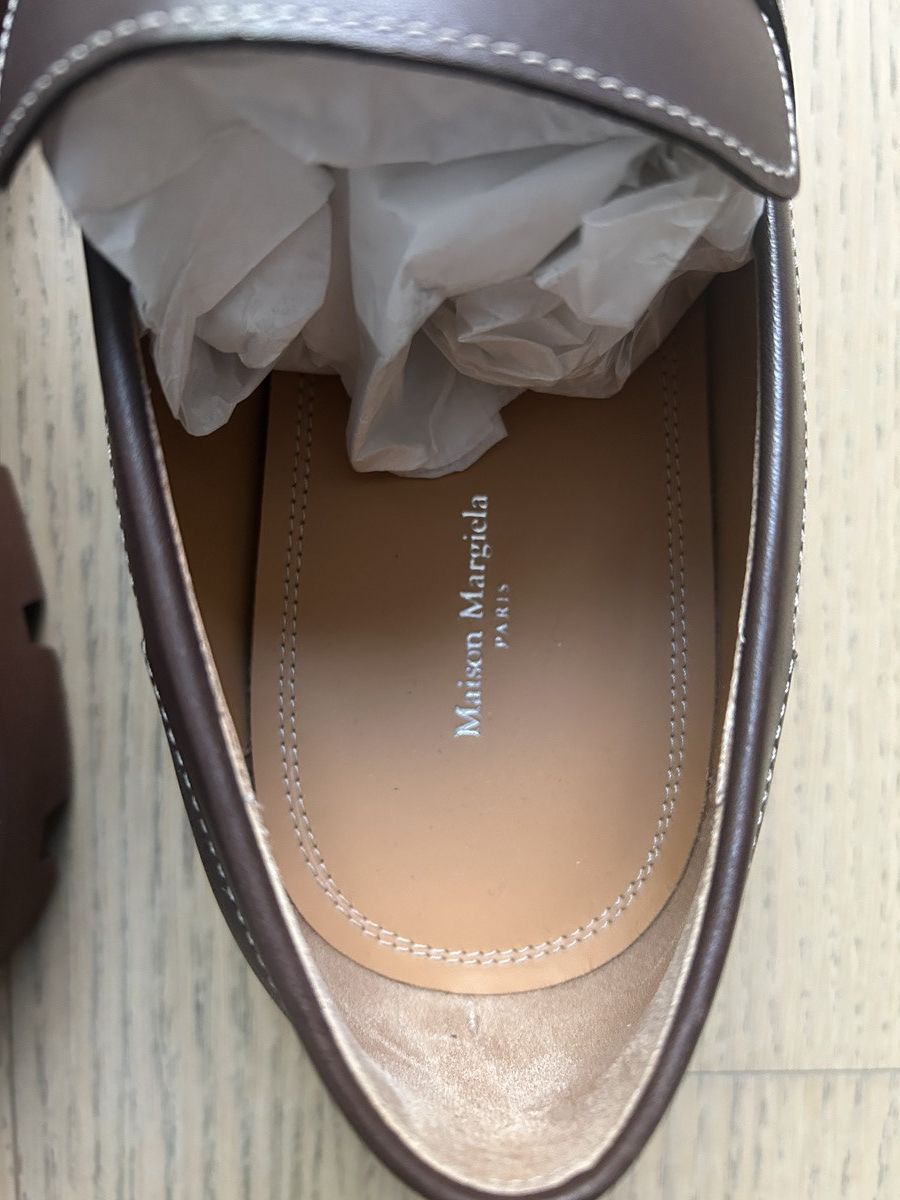 Maison Margiela Maison Margiela Leather Loafer in Brown Size US 12 / EU 45 - 8 Thumbnail