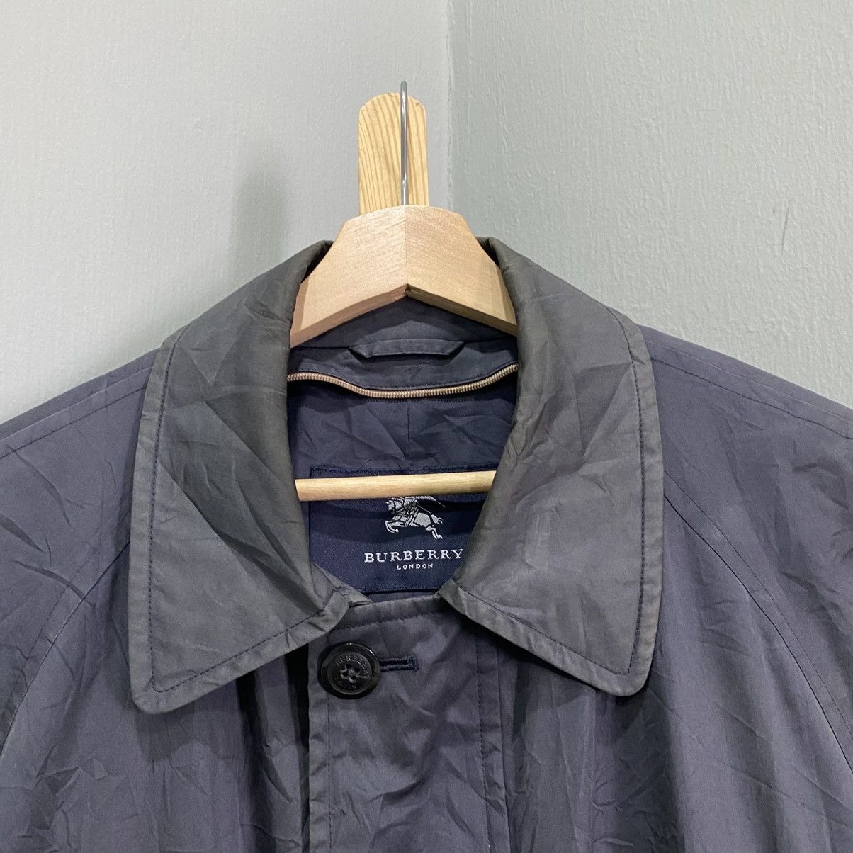 Burberry Burberry London Vintage Nova Check Faded Trench Coat Jacket Size US M / EU 48-50 / 2 - 14 Thumbnail
