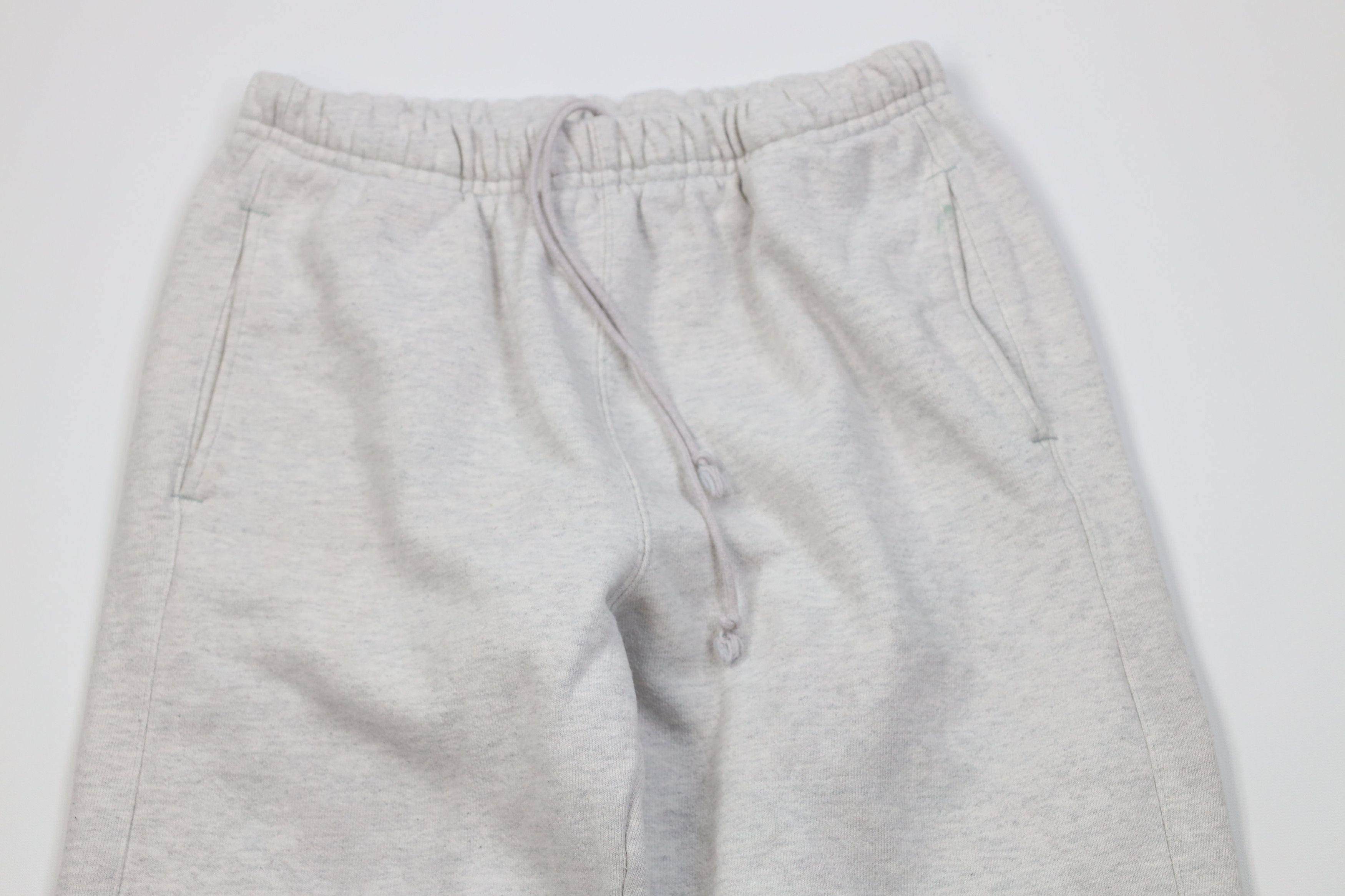 Vintage Vintage 90s Streetwear Sweatpants Joggers Heather Gray Size US 32 / EU 48 - 2 Thumbnail