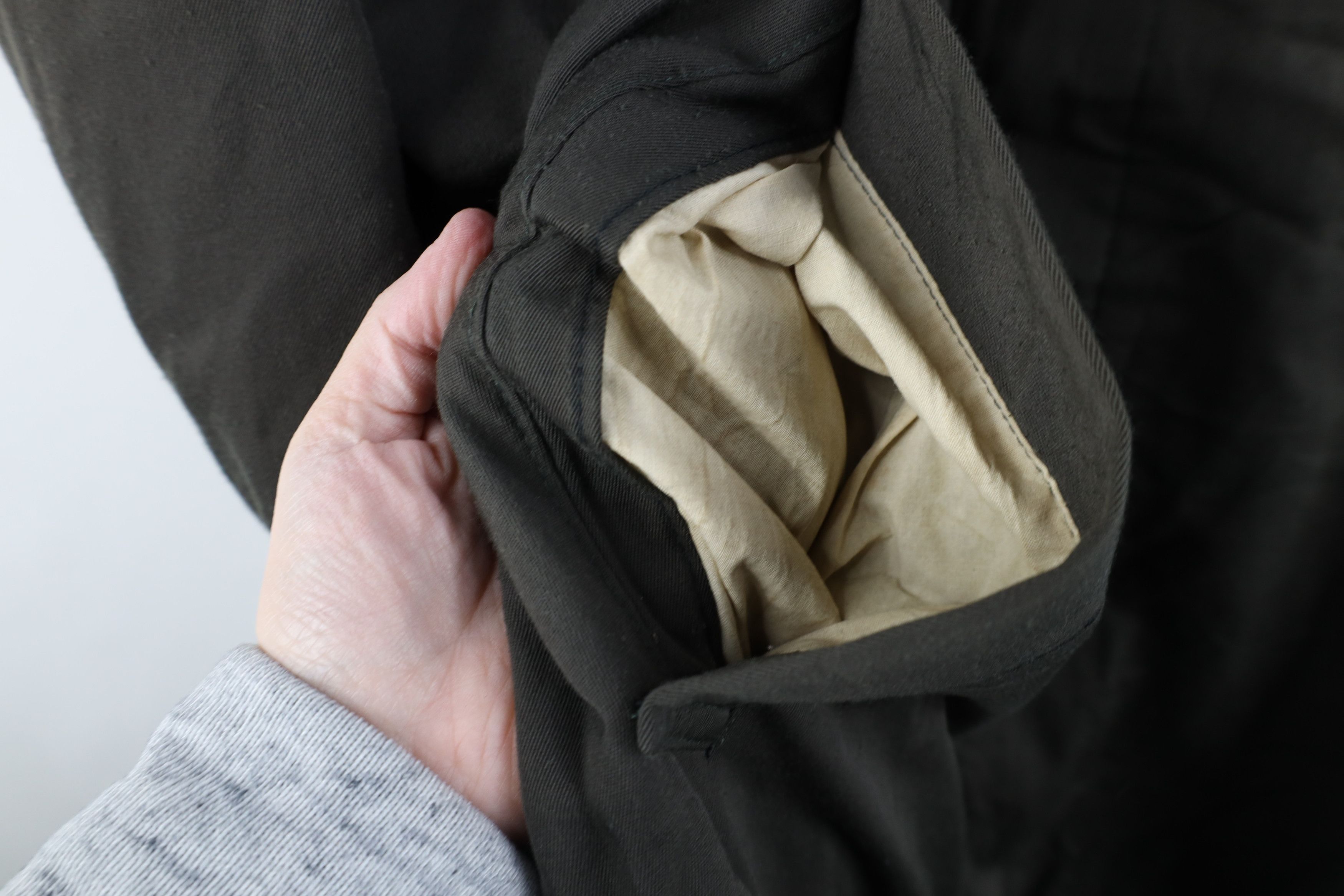 Vintage Vintage 50s 60s Streetwear Gabardine Trench Coat Rain Jacket Size US XXL / EU 58 / 5 - 6 Thumbnail