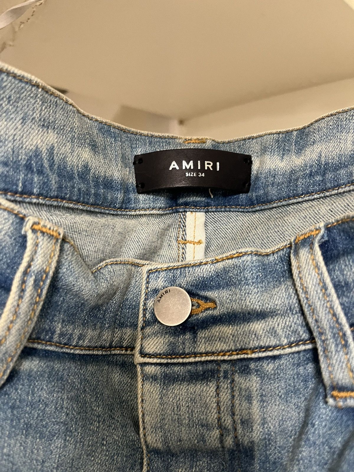 Amiri Amiri Painter Skinny Jeans Sz 34 Size US 34 / EU 50 - 6 Thumbnail