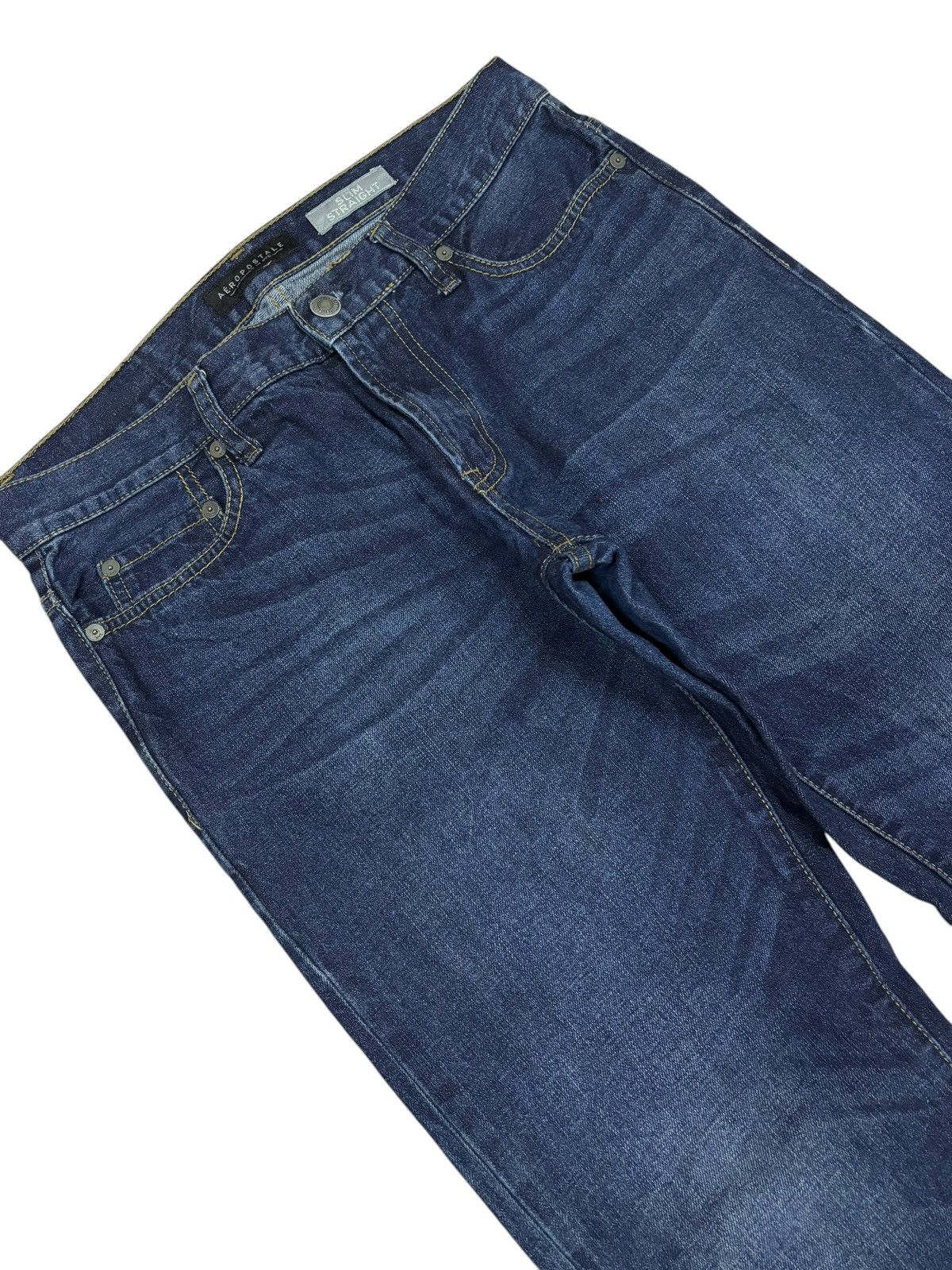 Aeropostale × Vintage Vintage Aeropostale Faded Slim Straight Jeans Size US 32 / EU 48 - 3 Thumbnail