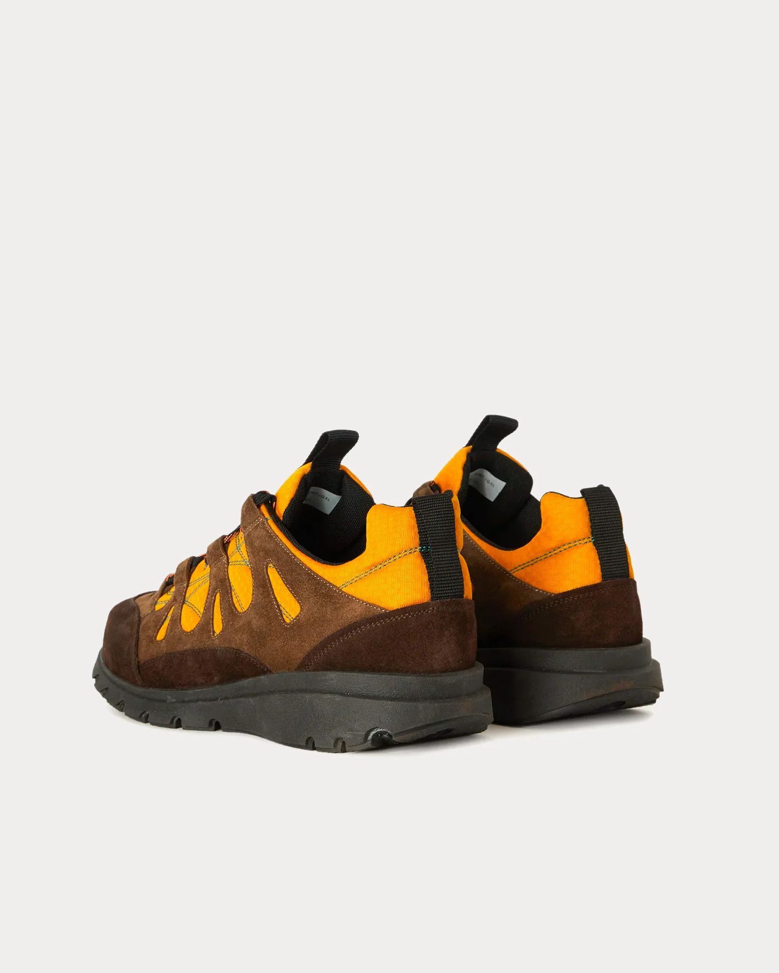 OAMC o1y0225 Logo Low-Top Sneakers in Brown/Yellow Size US 9 / EU 42 - 3 Thumbnail